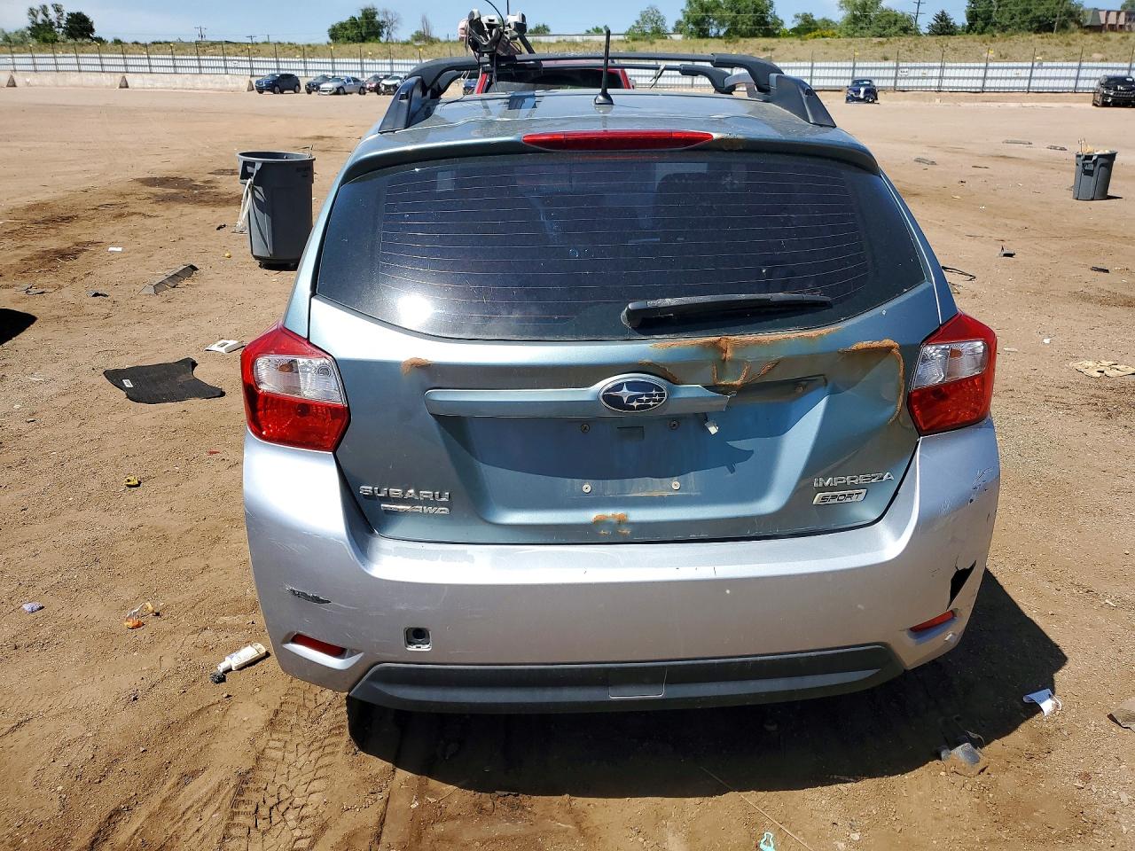 2012 Subaru Impreza Sport Limited Серебряный vin: JF1GPAR62CH218234