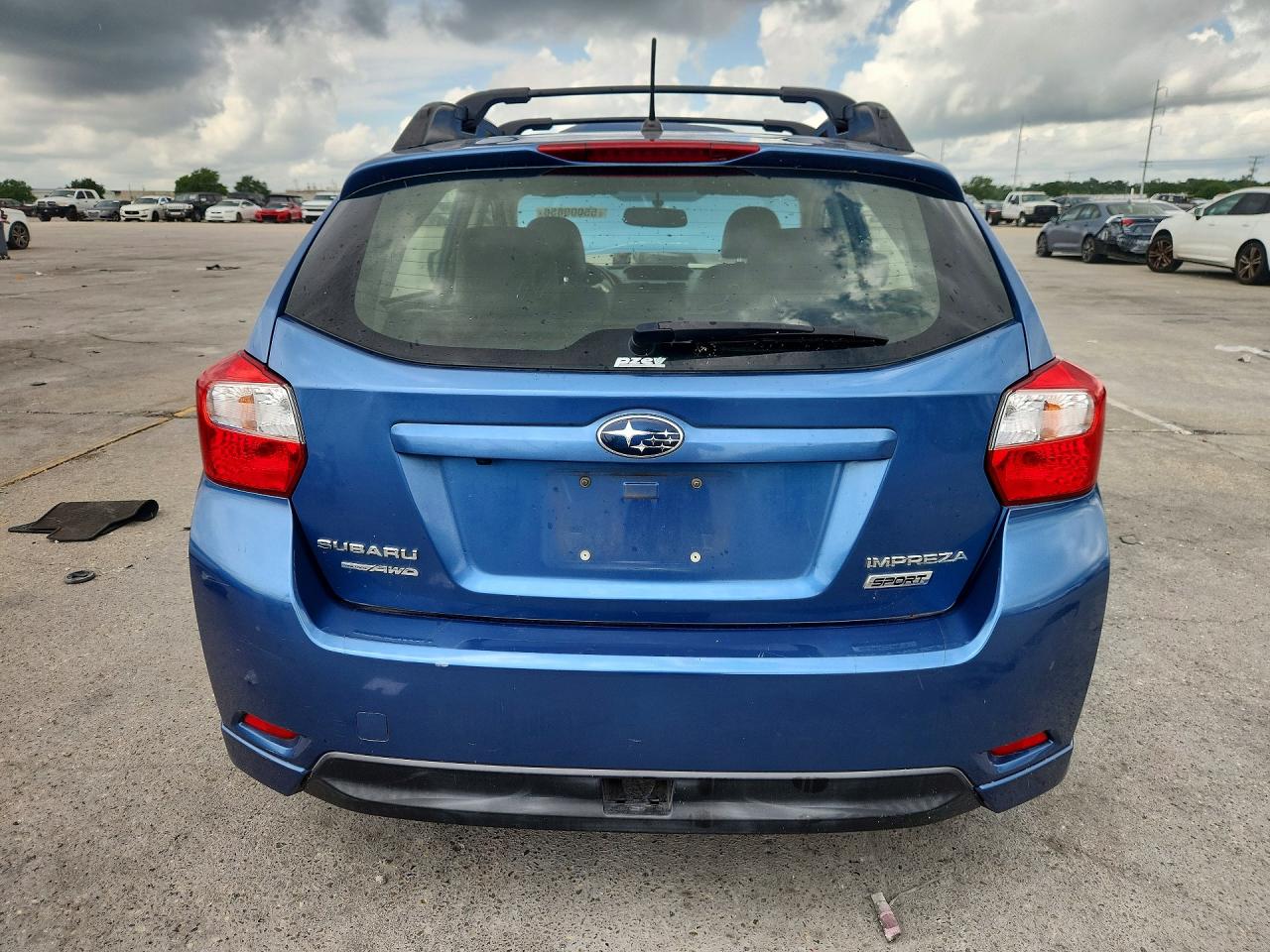 2014 Subaru Impreza Sport Limited Blue vin: JF1GPAR62E8280042