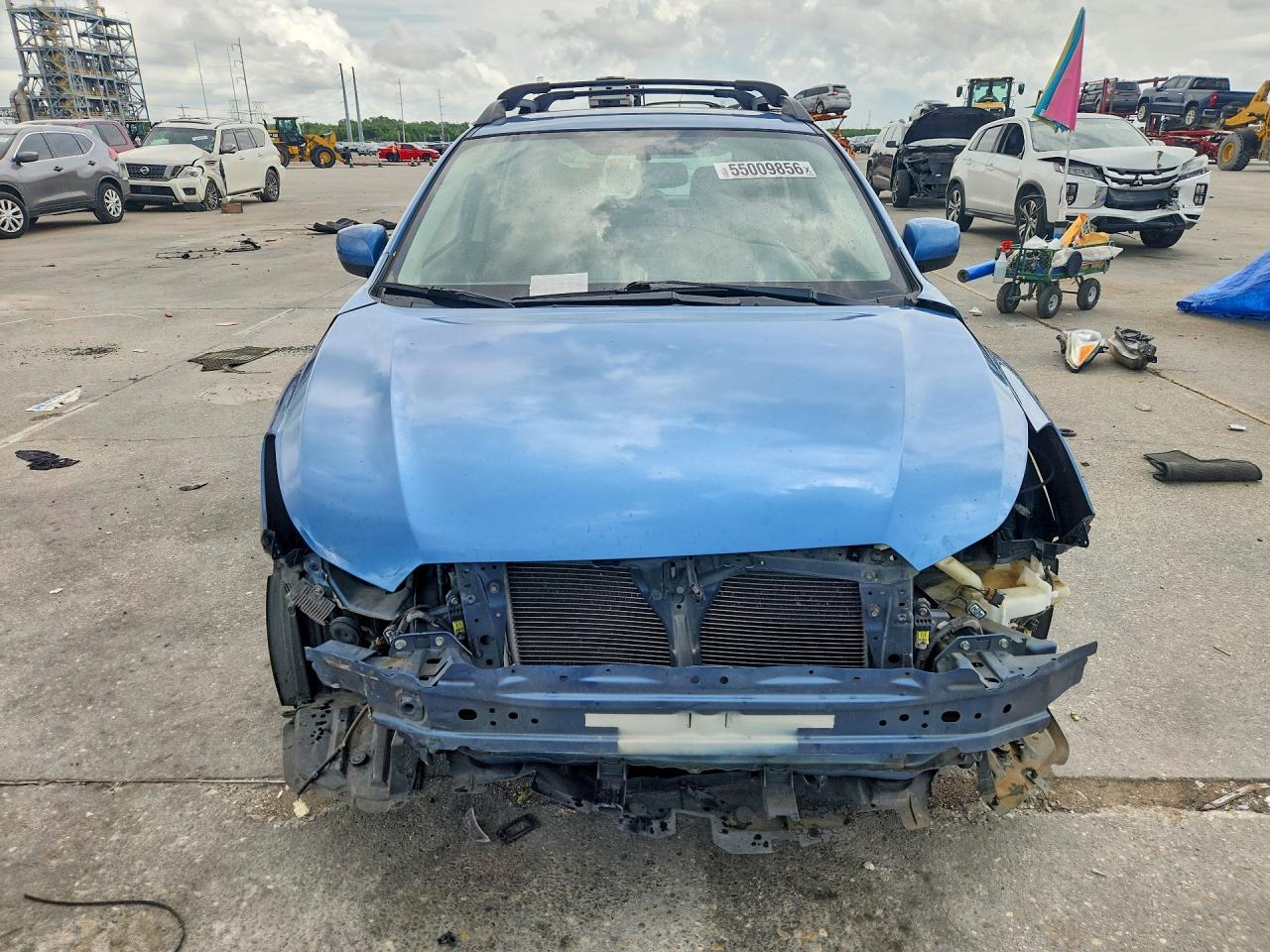 2014 Subaru Impreza Sport Limited Blue vin: JF1GPAR62E8280042