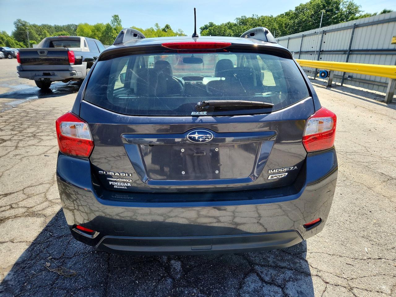 2014 Subaru Impreza Sport Limited Gray vin: JF1GPAR62E8312634