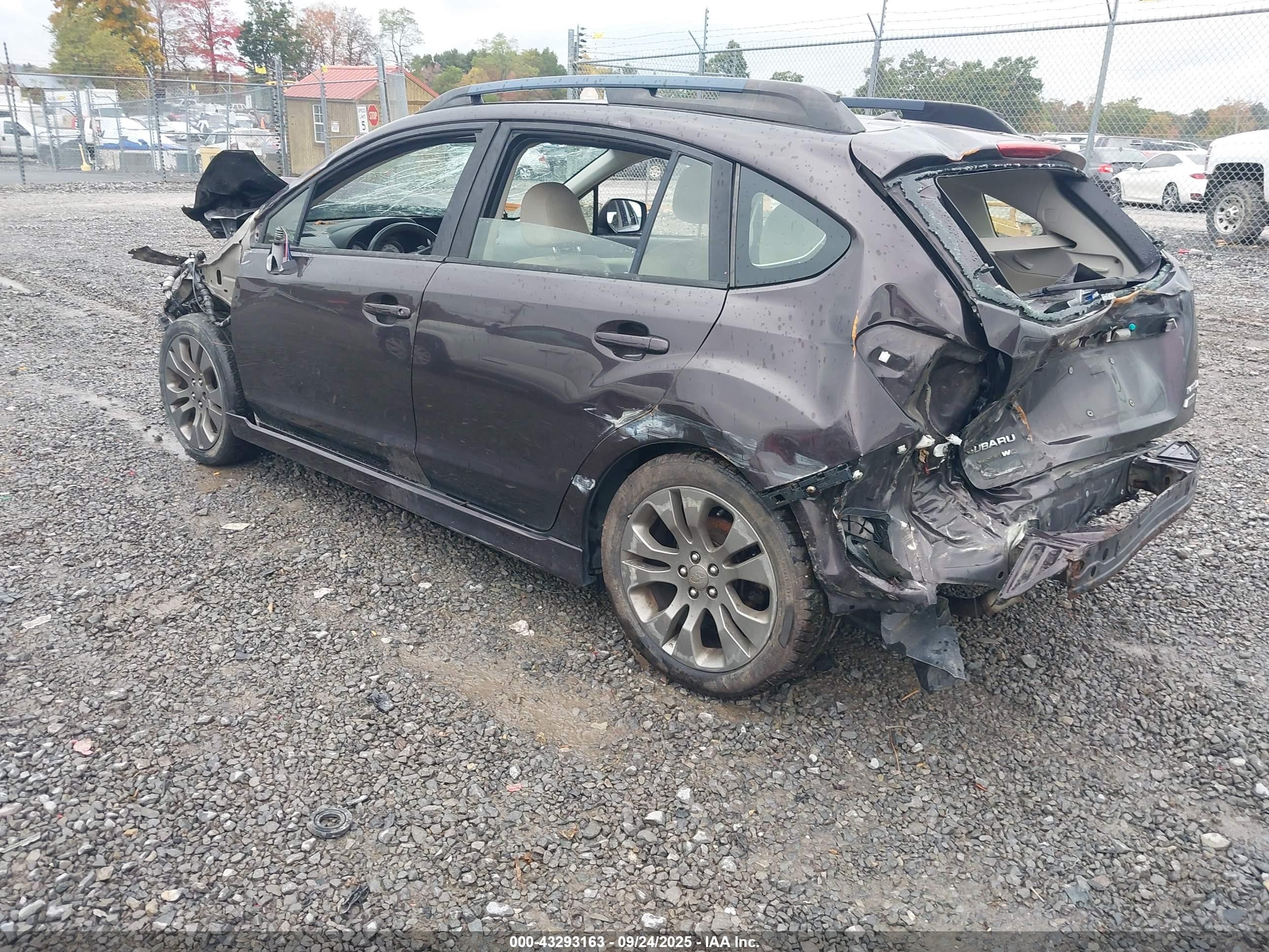 2013 Subaru Impreza 2.0i Sport Limited Purple vin: JF1GPAR63D2842631