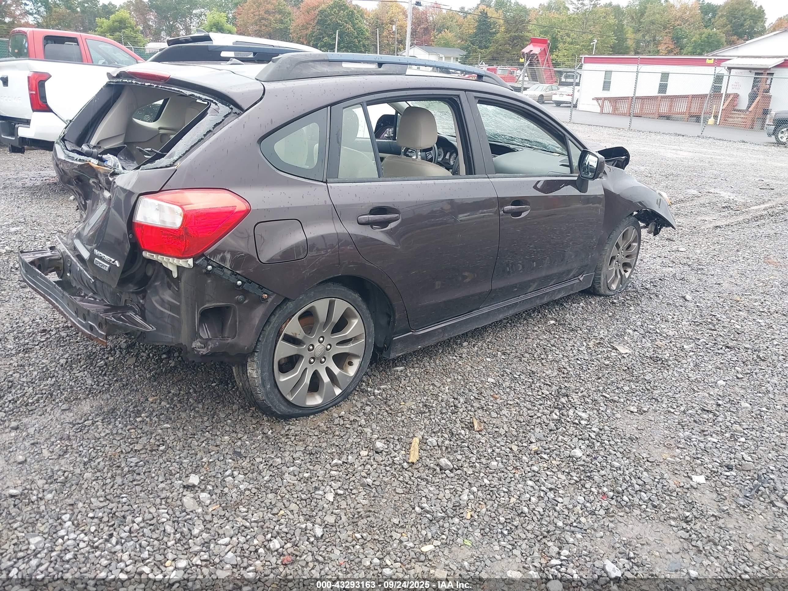 2013 Subaru Impreza 2.0i Sport Limited Purple vin: JF1GPAR63D2842631