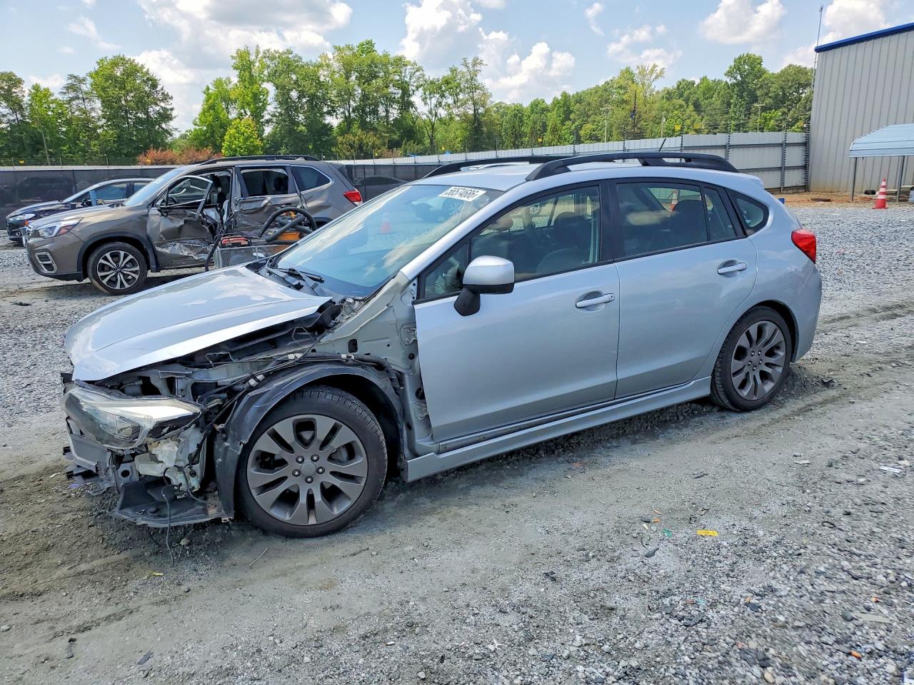 2013 Subaru Impreza Sport Limited Silver vin: JF1GPAR63D2898083