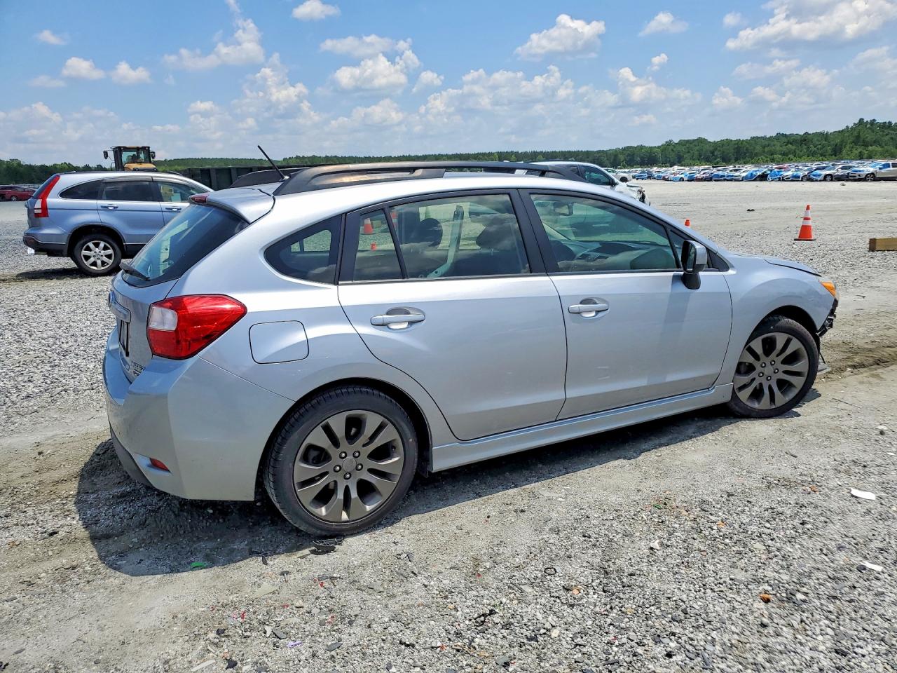 2013 Subaru Impreza Sport Limited Silver vin: JF1GPAR63D2898083