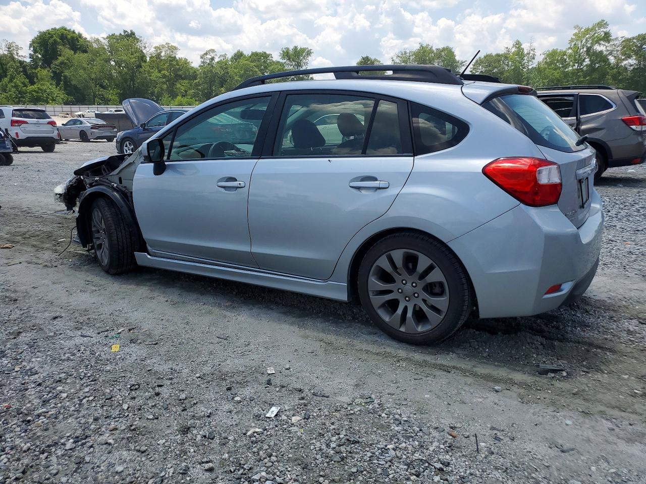 2013 Subaru Impreza Sport Limited Silver vin: JF1GPAR63D2898083