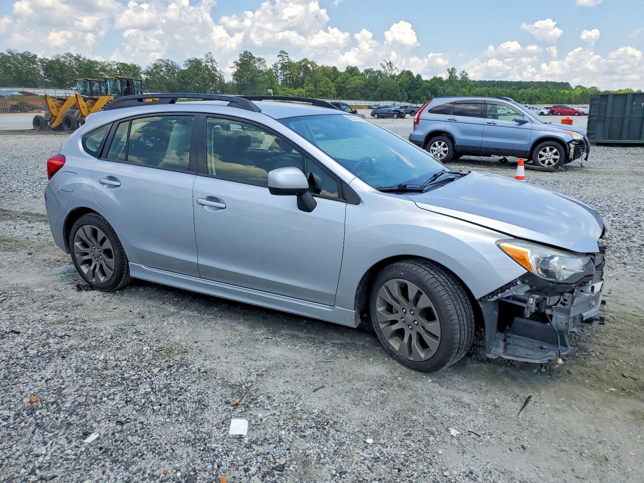 2013 Subaru Impreza Sport Limited Silver vin: JF1GPAR63D2898083