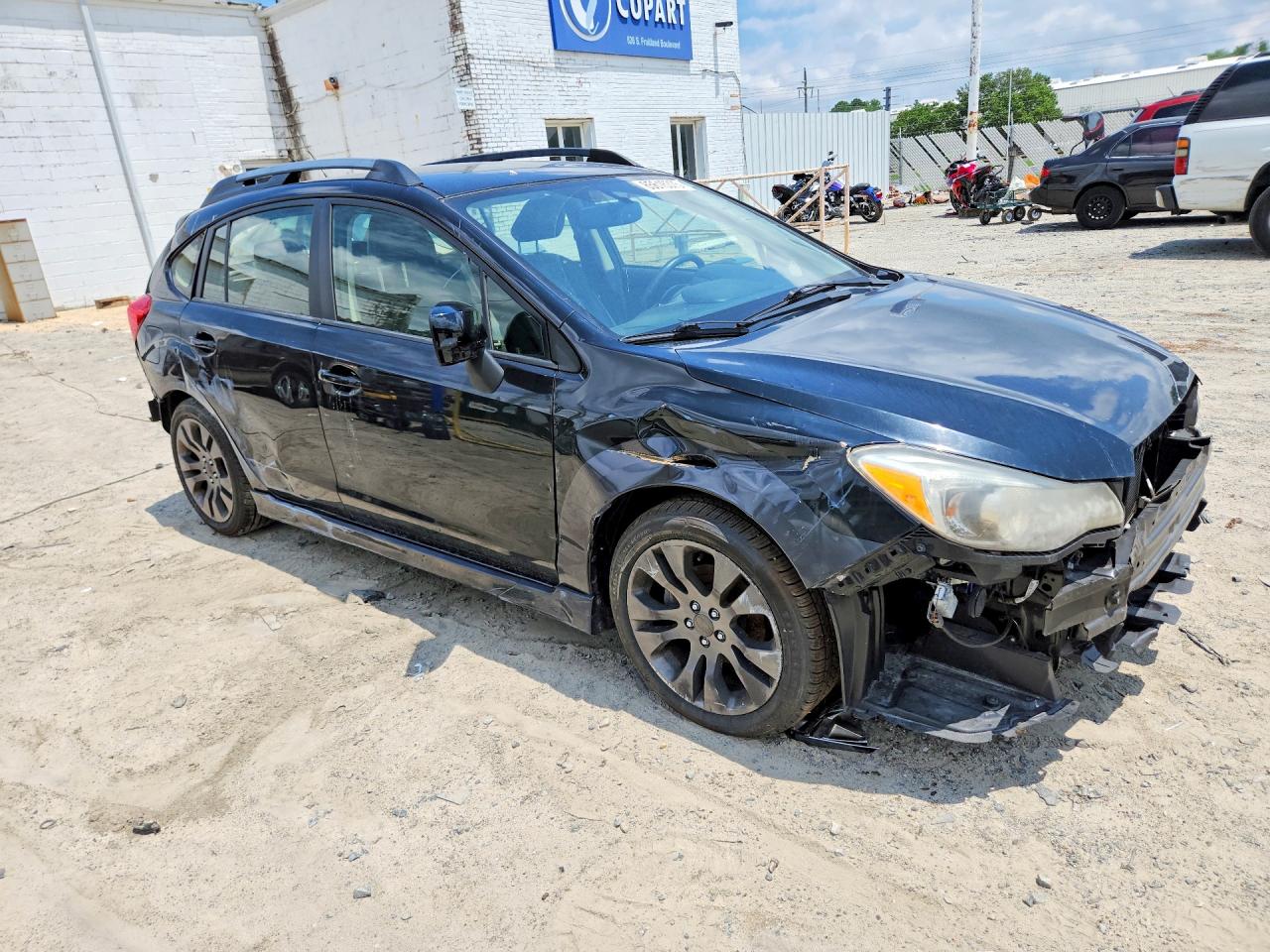 2012 Subaru Impreza Sport Limited Black vin: JF1GPAR64CH243653
