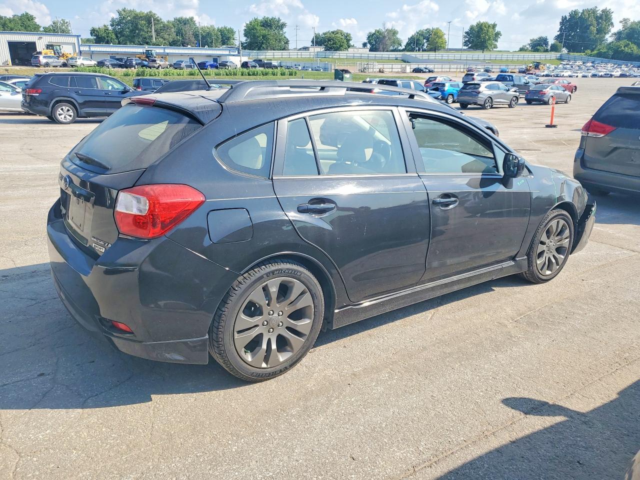 2012 Subaru Impreza Sport Limited Черный vin: JF1GPAR64CH243863