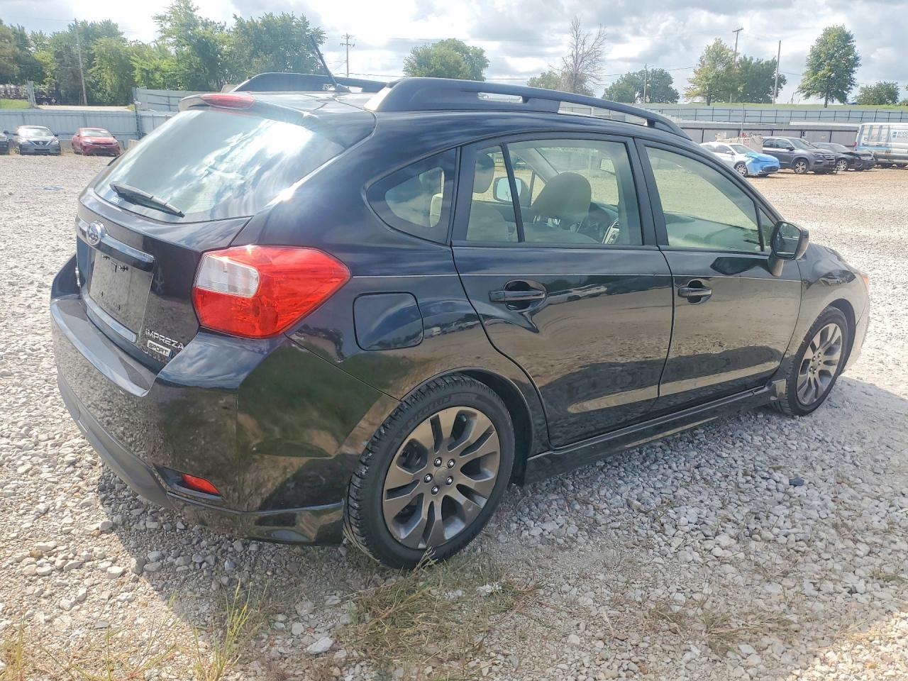 2012 Subaru Impreza Sport Limited Черный vin: JF1GPAR64CH243863