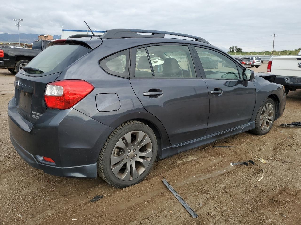 2012 Subaru Impreza Sport Limited Gray vin: JF1GPAR64CH245127