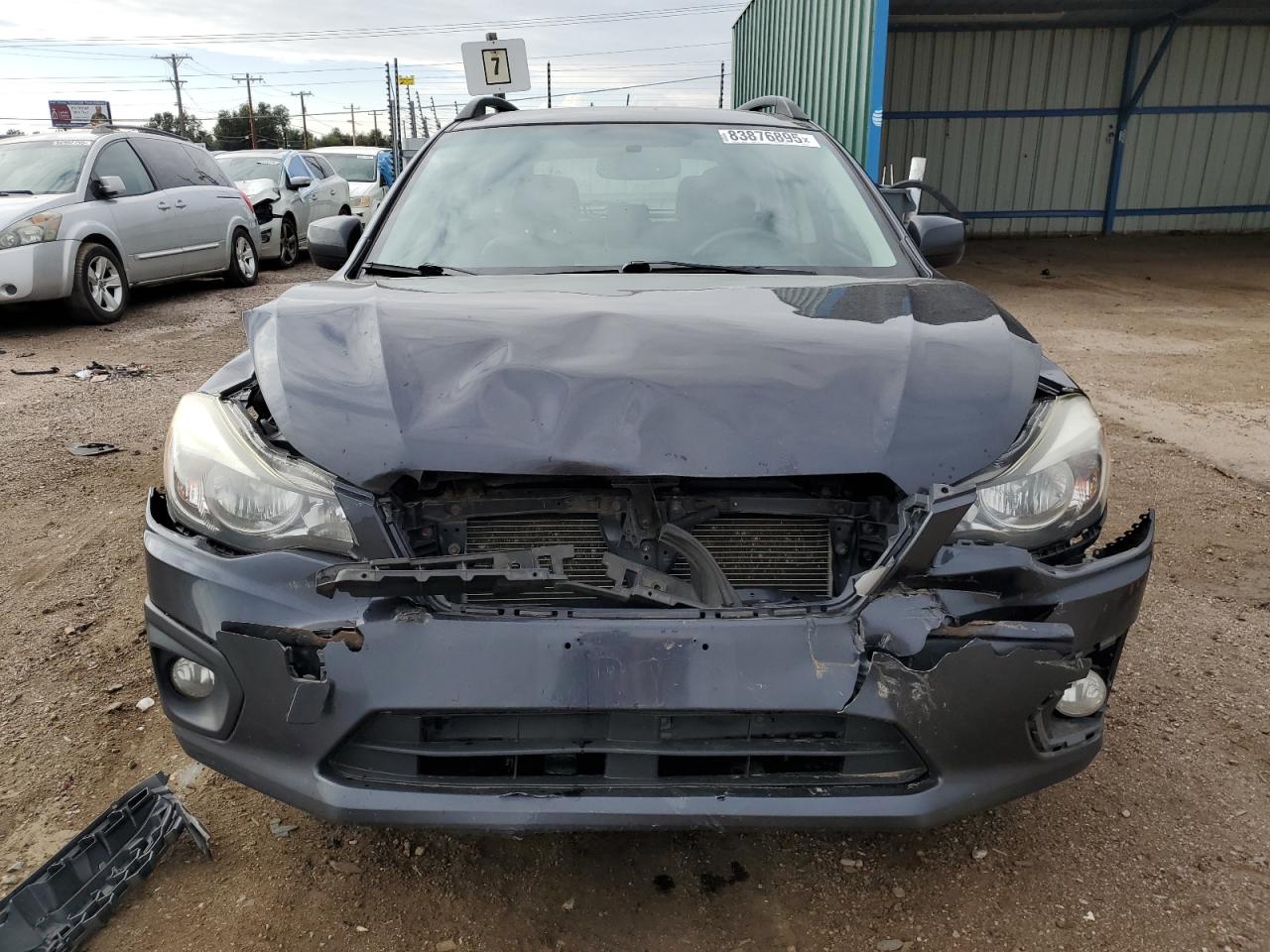 2012 Subaru Impreza Sport Limited Gray vin: JF1GPAR64CH245127