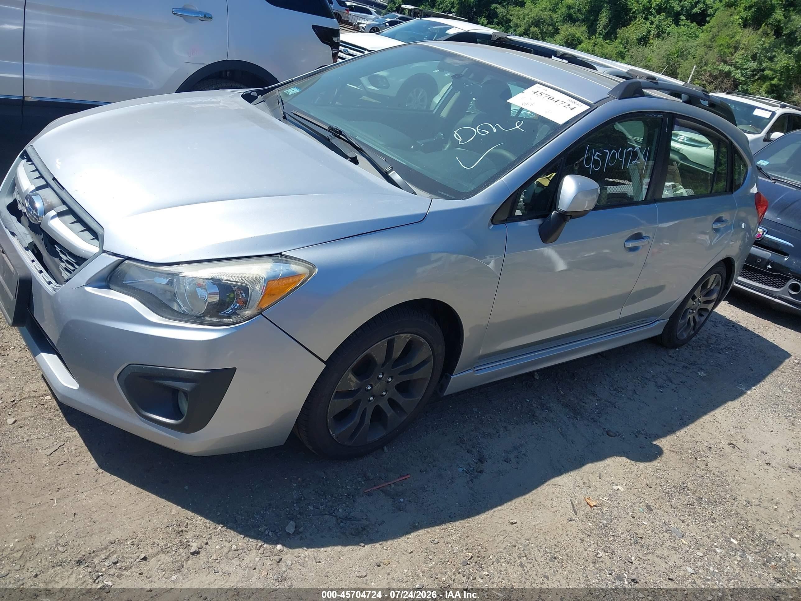 2012 Subaru Impreza 2.0i Sport Limited White vin: JF1GPAR65CH228420