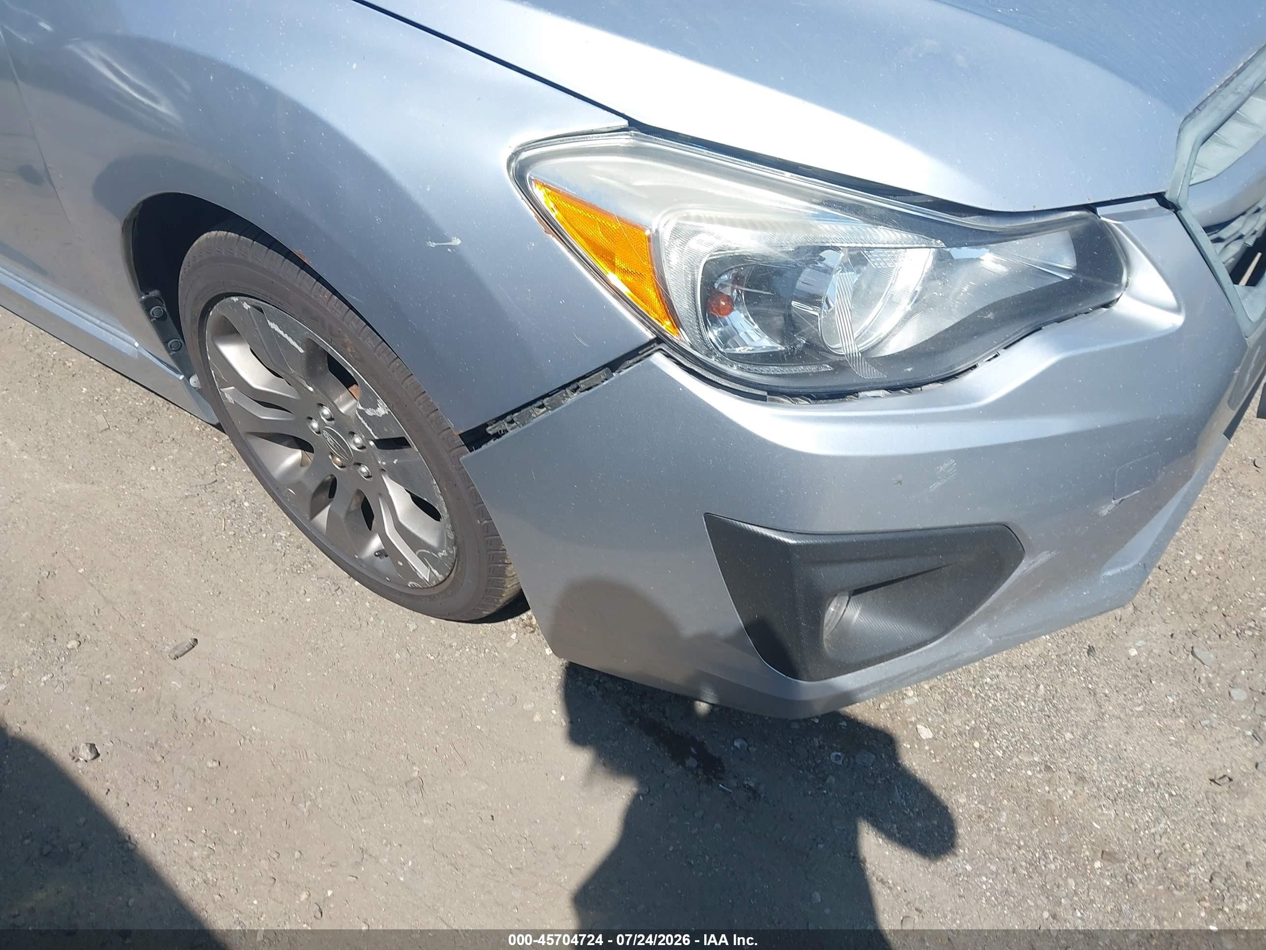 2012 Subaru Impreza 2.0i Sport Limited White vin: JF1GPAR65CH228420