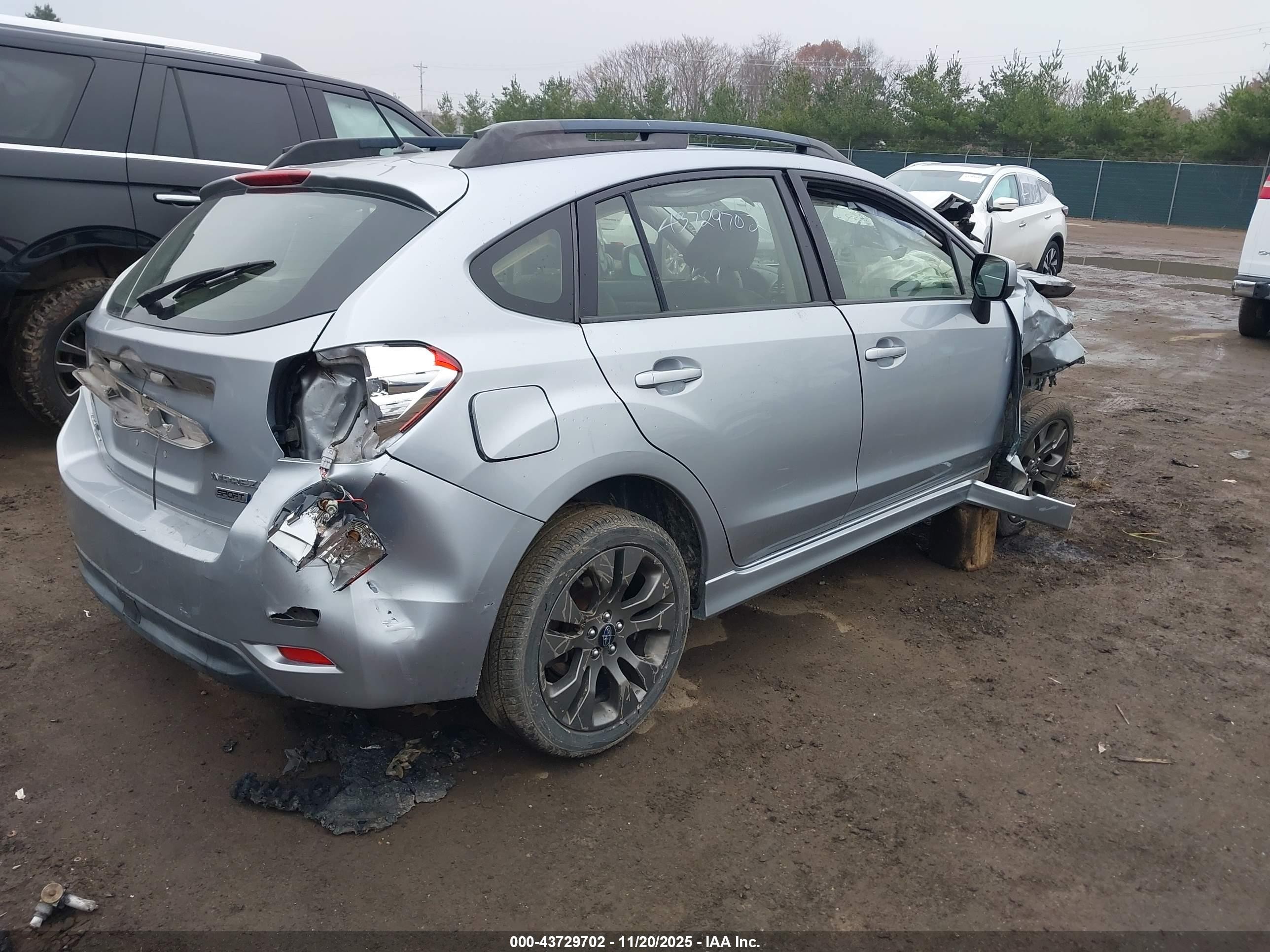 2013 Subaru Impreza 2.0i Sport Limited Silver vin: JF1GPAR65D2801580