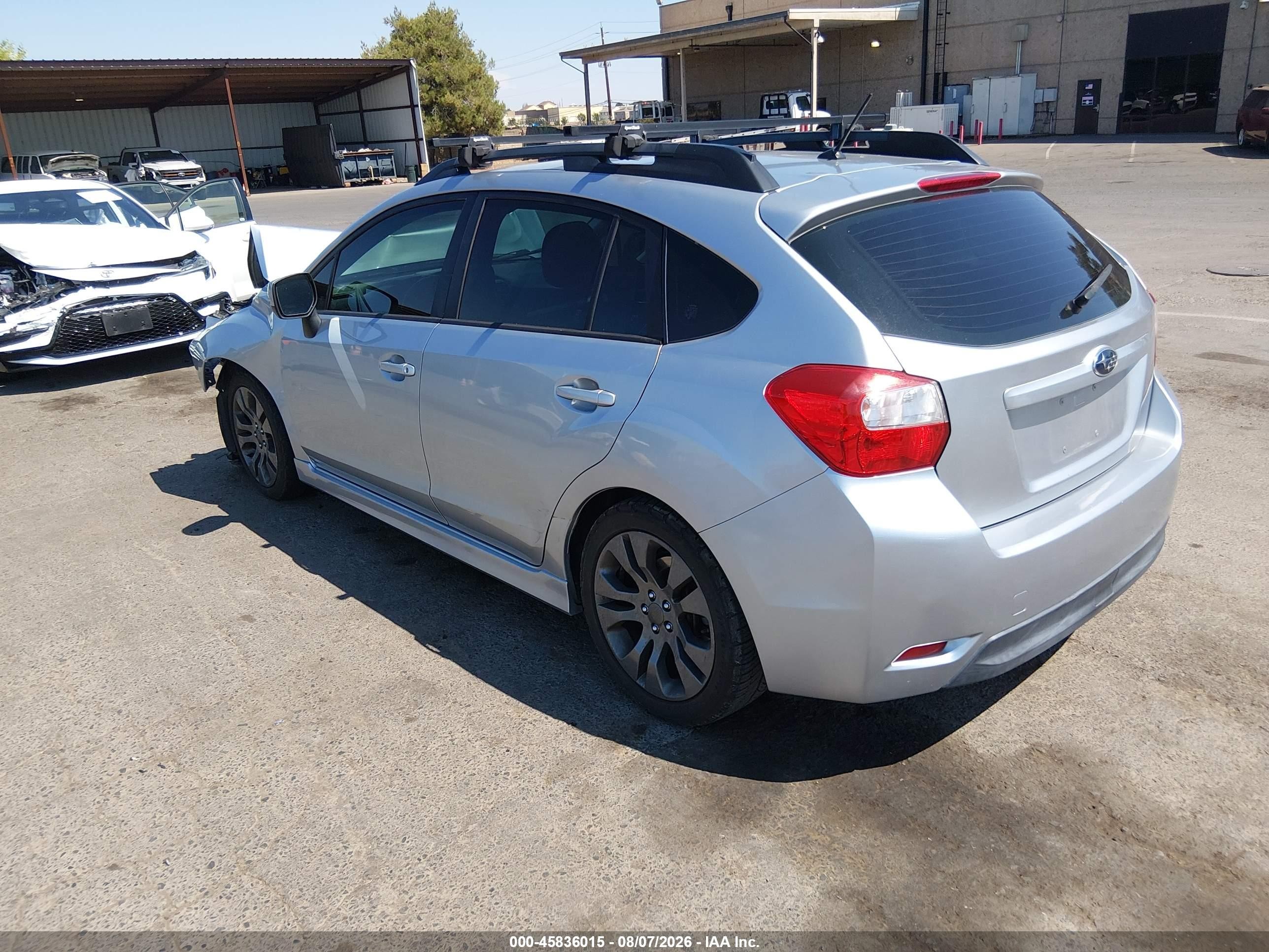 2012 Subaru Impreza 2.0i Sport Limited Silver vin: JF1GPAR66CH219354