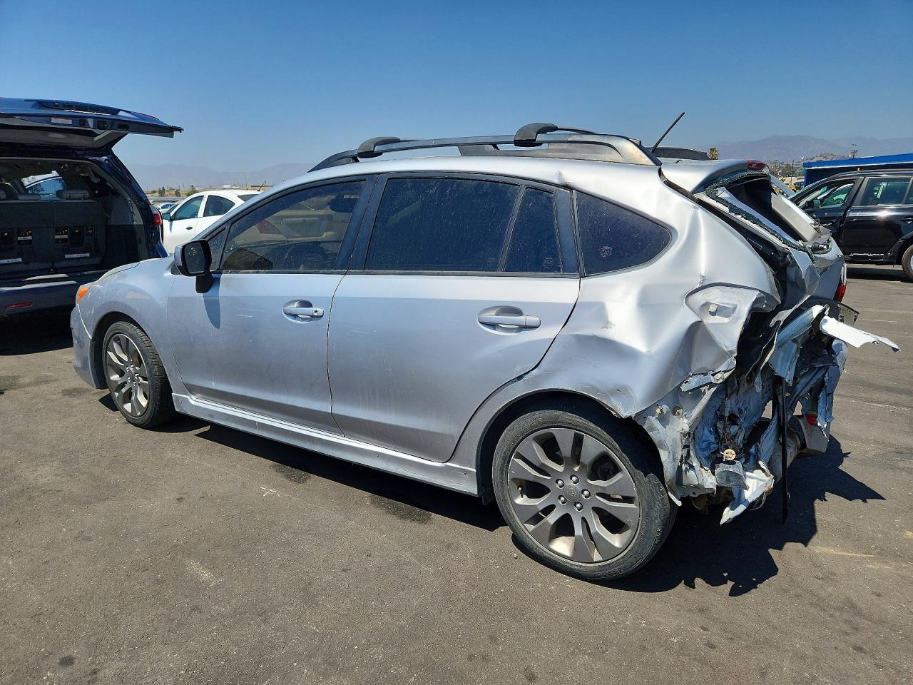 2013 Subaru Impreza Sport Limited Gray vin: JF1GPAR66D2890737
