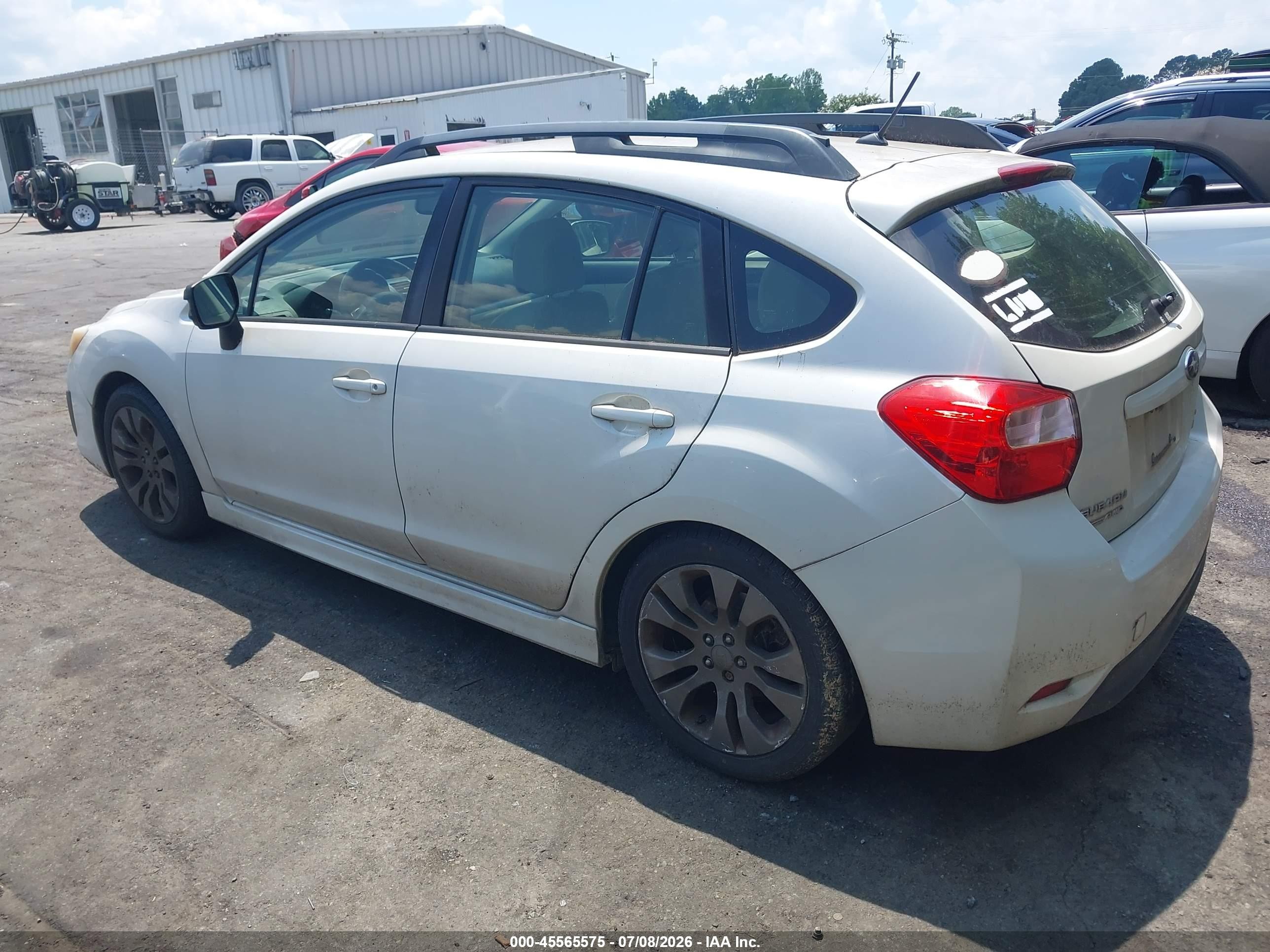 2014 Subaru Impreza 2.0i Sport Limited White vin: JF1GPAR66E8224900