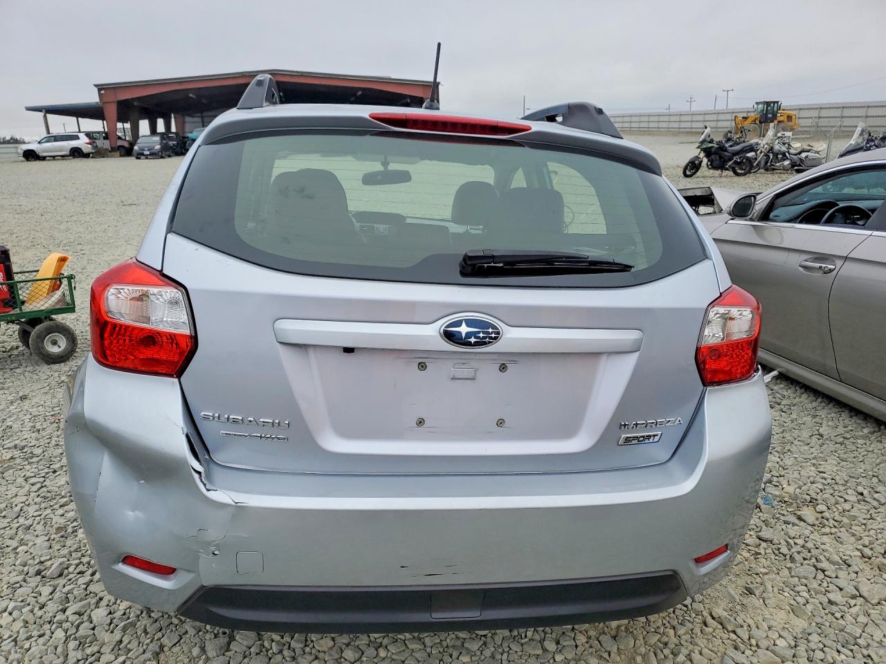 2014 Subaru Impreza Sport Limited Silver vin: JF1GPAR66E8245438