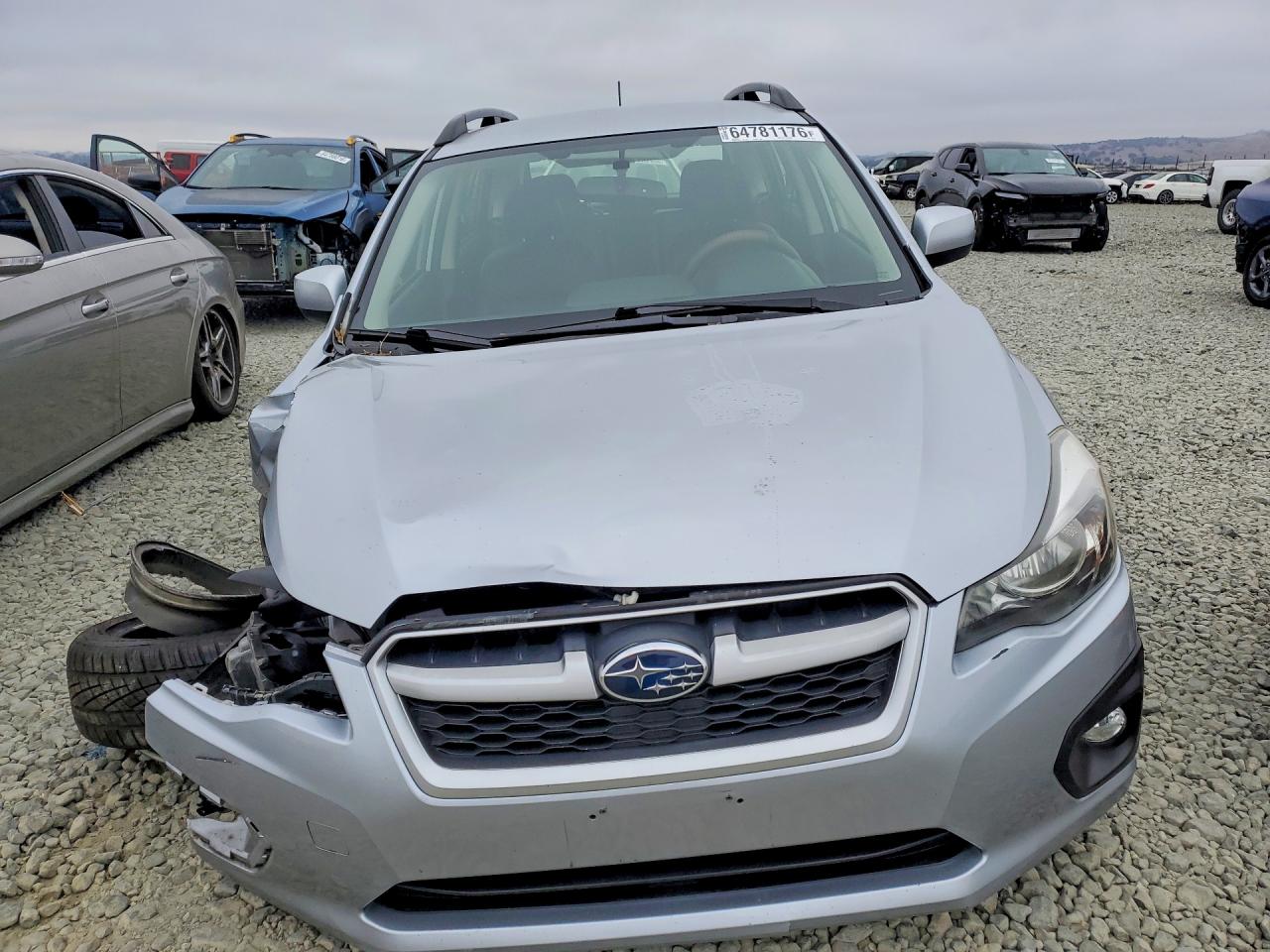 2014 Subaru Impreza Sport Limited Silver vin: JF1GPAR66E8245438