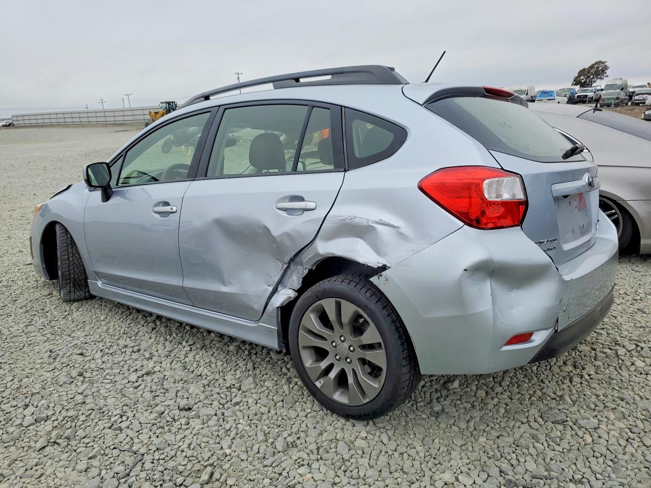 2014 Subaru Impreza Sport Limited Silver vin: JF1GPAR66E8245438