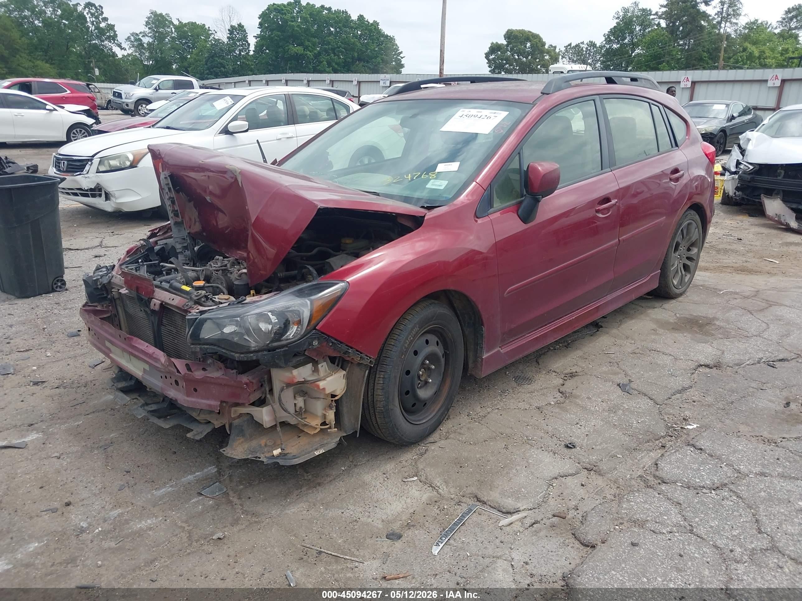 2014 Subaru Impreza 2.0i Sport Limited Red vin: JF1GPAR66E8324768