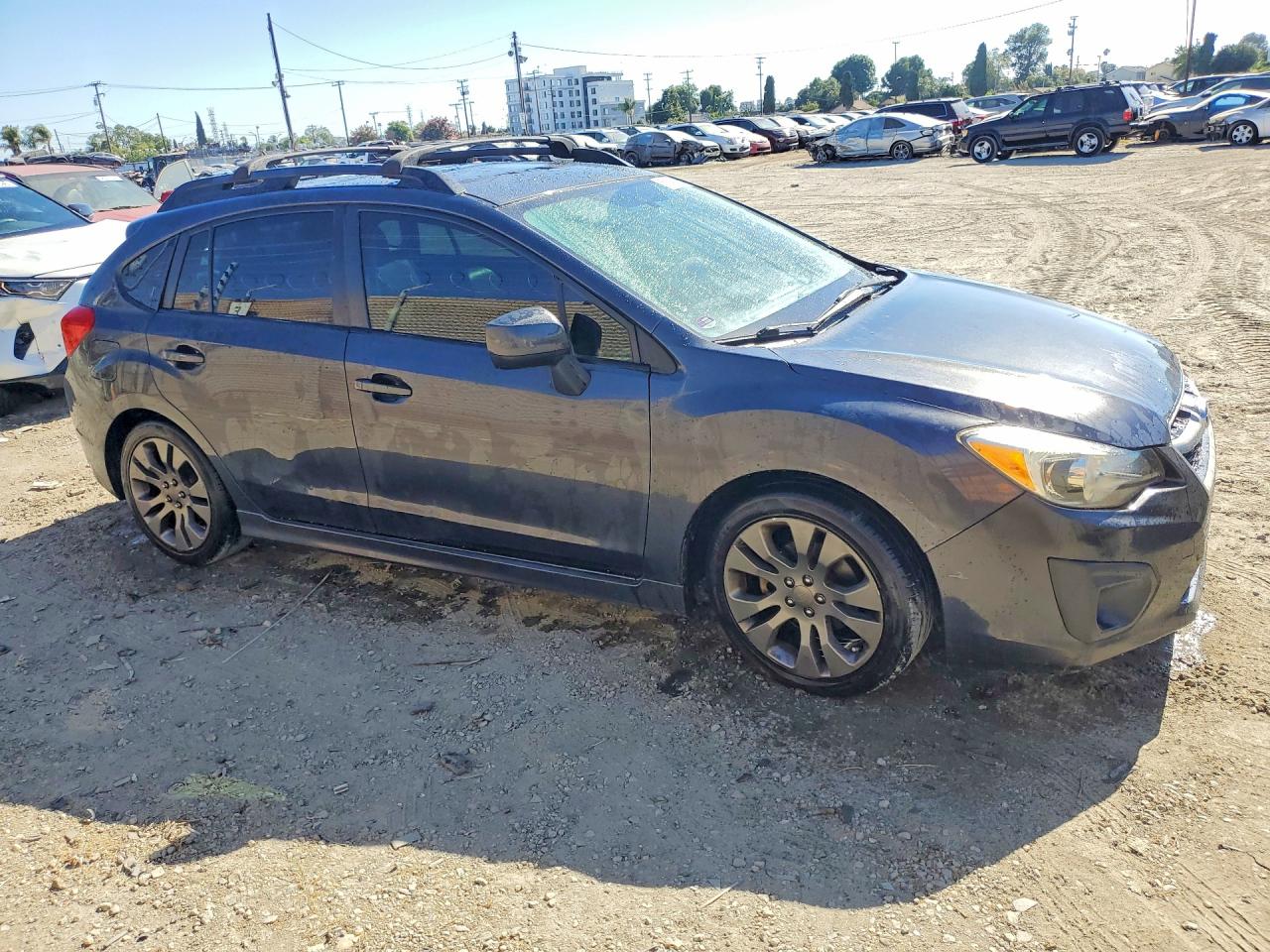 2013 Subaru Impreza Sport Limited Charcoal vin: JF1GPAR69DH205949