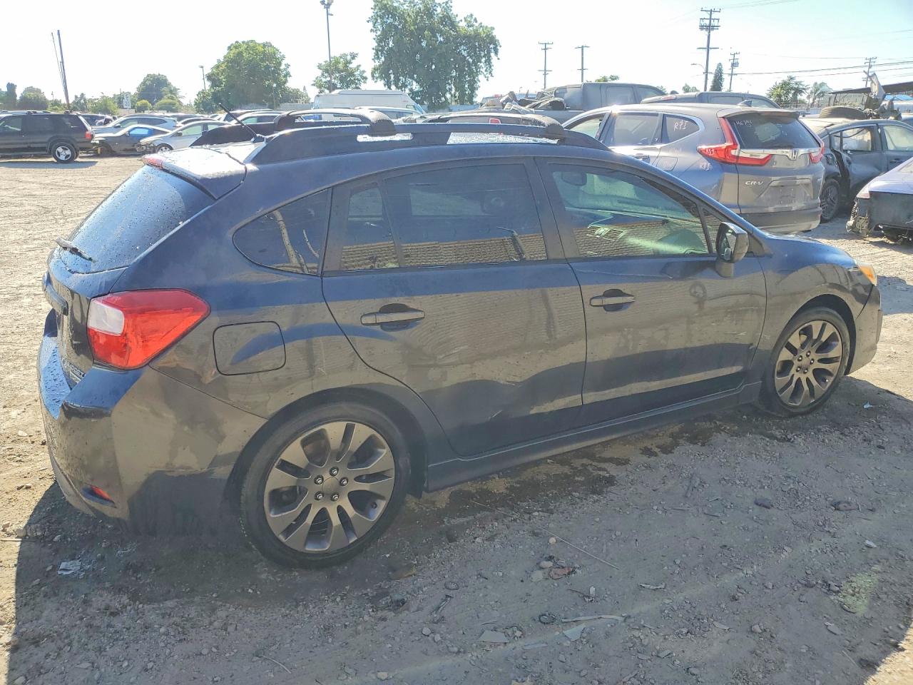 2013 Subaru Impreza Sport Limited Charcoal vin: JF1GPAR69DH205949