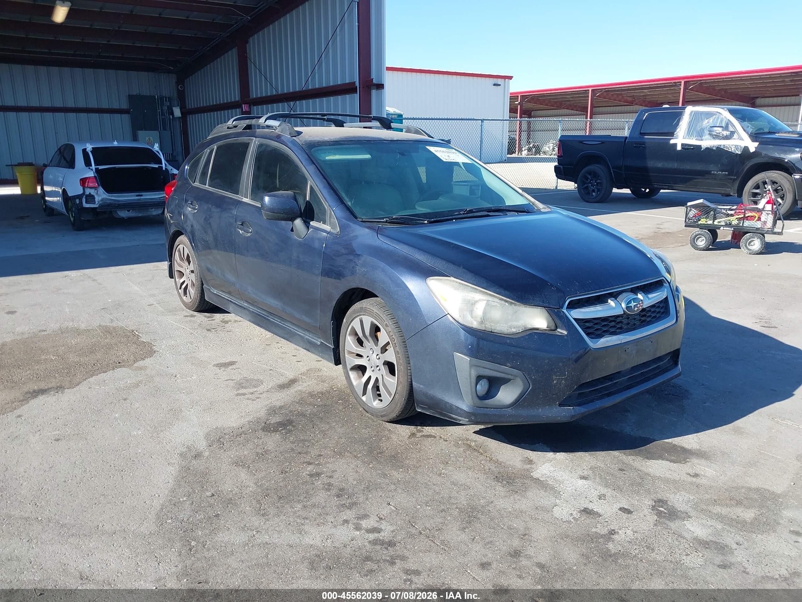 2014 Subaru Impreza 2.0i Sport Limited Dark Blue vin: JF1GPAR6XEH273338