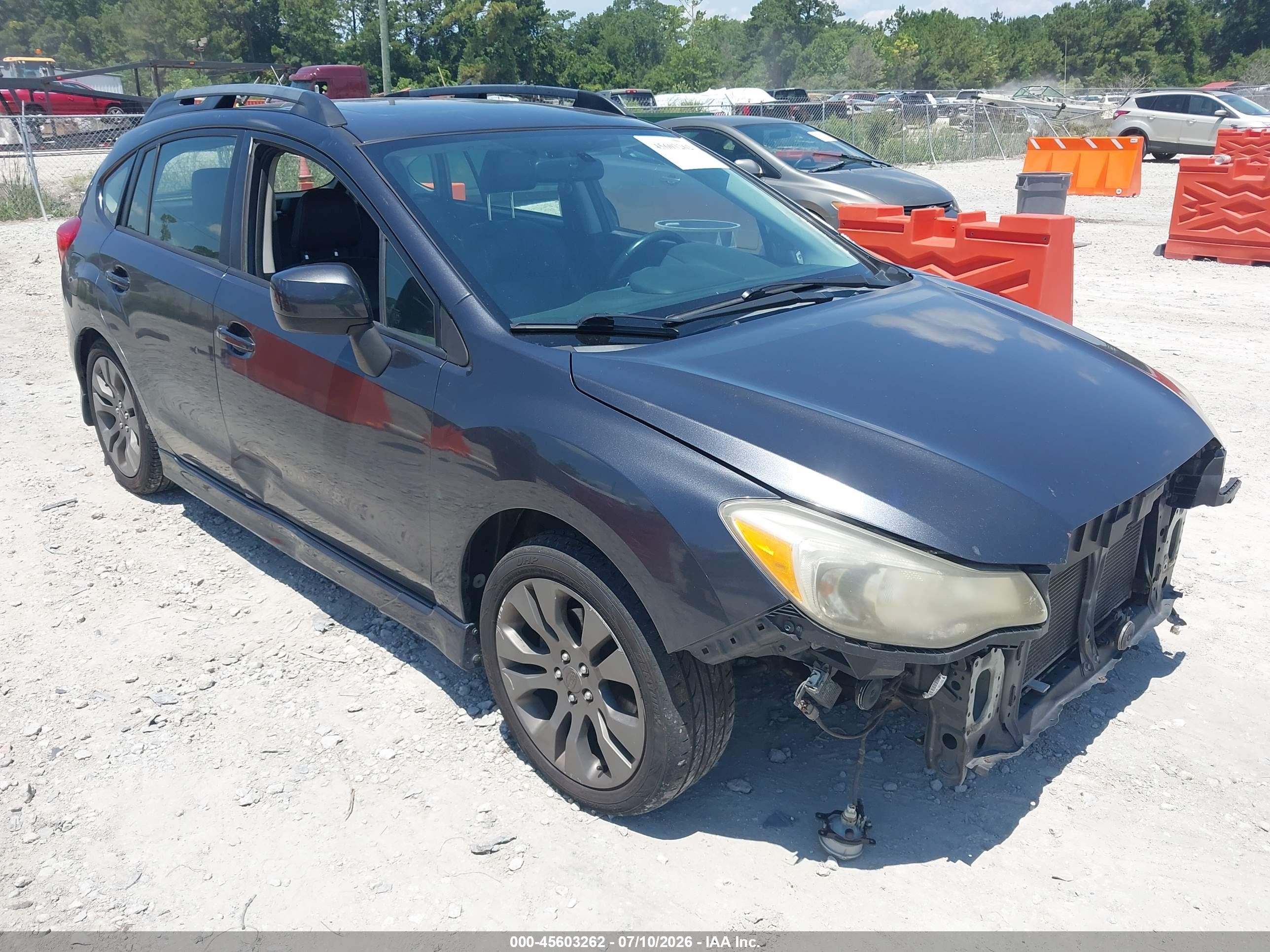 2012 Subaru Impreza 2.0i Sport Limited Gray vin: JF1GPAS60CH215424