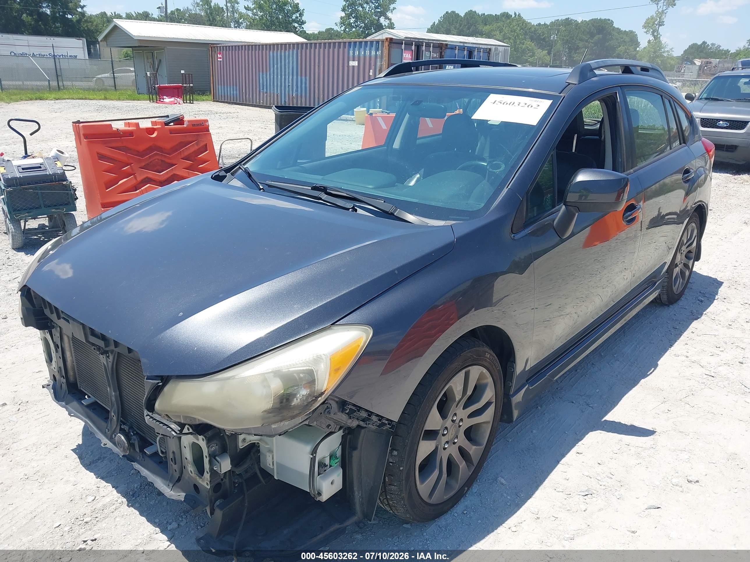 2012 Subaru Impreza 2.0i Sport Limited Gray vin: JF1GPAS60CH215424