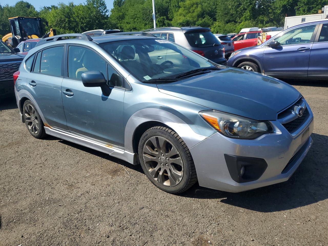 2012 Subaru Impreza Sport Limited Бирюзовый vin: JF1GPAS60CH233700