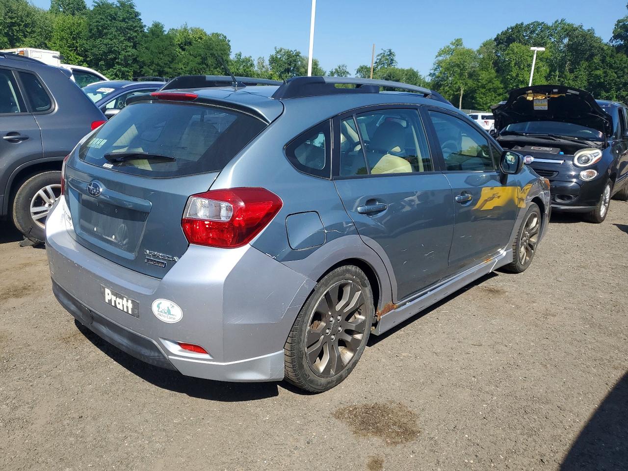 2012 Subaru Impreza Sport Limited Бирюзовый vin: JF1GPAS60CH233700