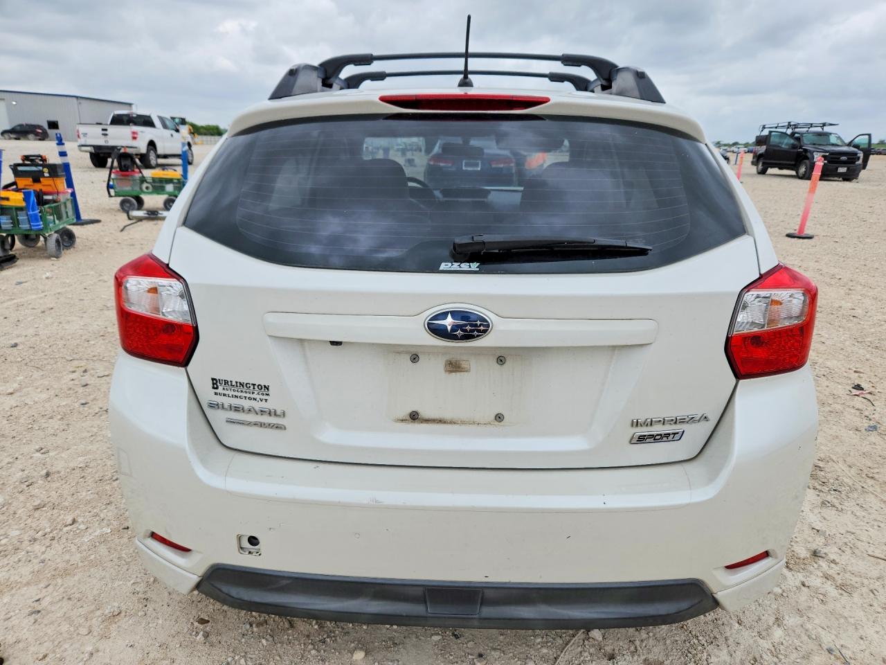 2014 Subaru Impreza Sport Limited White vin: JF1GPAS60E8278896