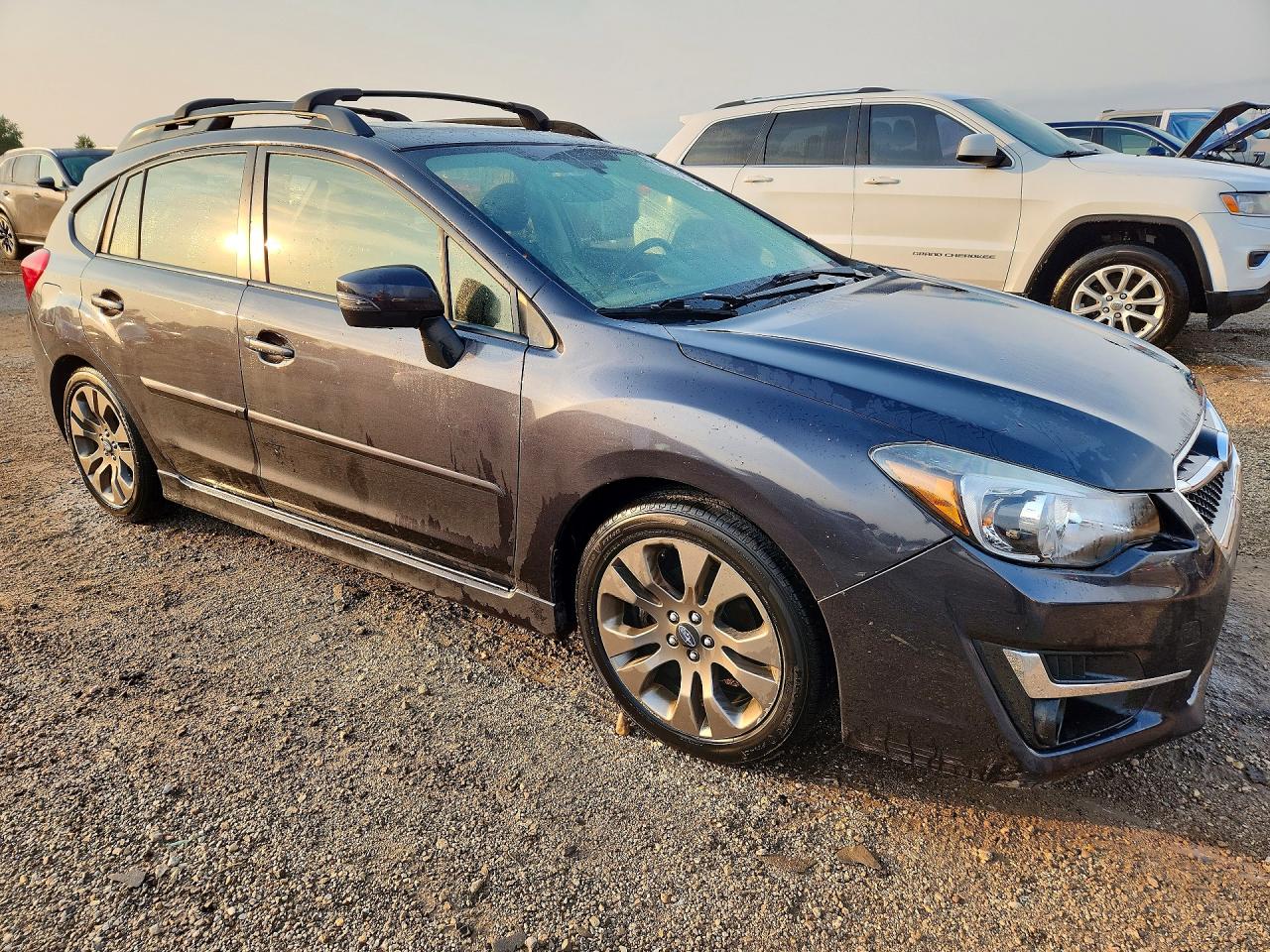 2016 Subaru Impreza Sport Gray vin: JF1GPAS61G8252259