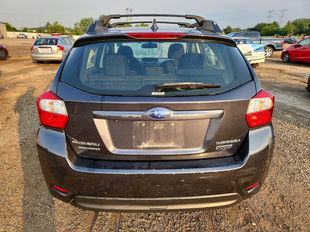 2016 Subaru Impreza Sport Gray vin: JF1GPAS61G8252259