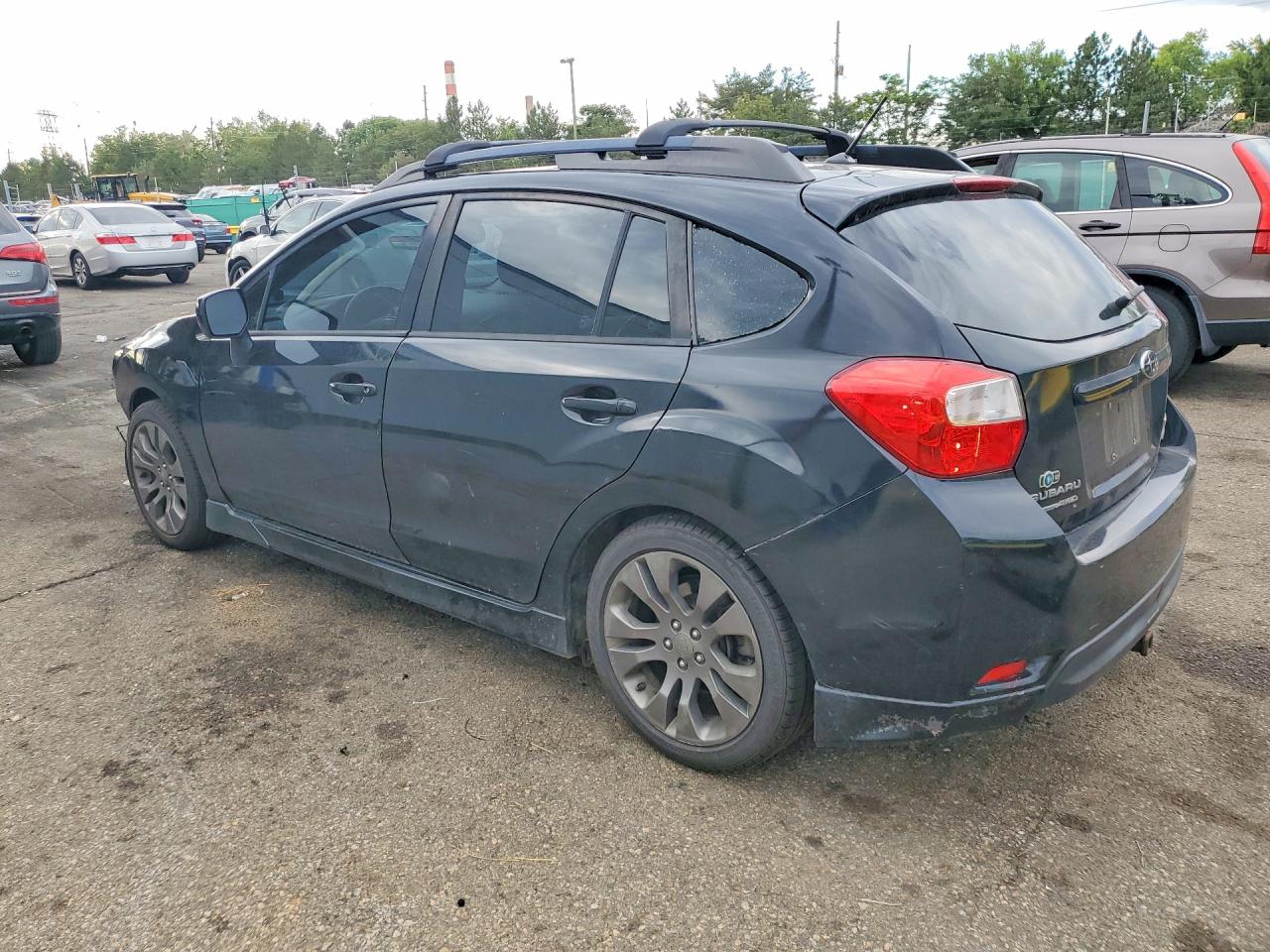 2012 Subaru Impreza Sport Limited Black vin: JF1GPAS63CH202182