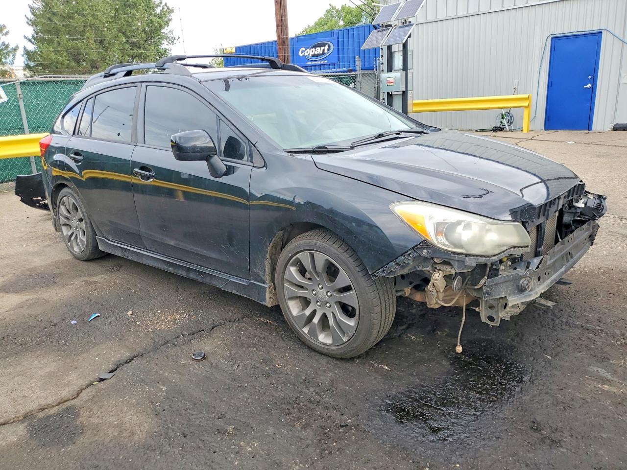 2012 Subaru Impreza Sport Limited Black vin: JF1GPAS63CH202182