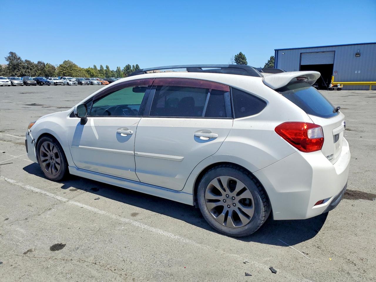 2013 Subaru Impreza Sport Limited White vin: JF1GPAS63DH831524