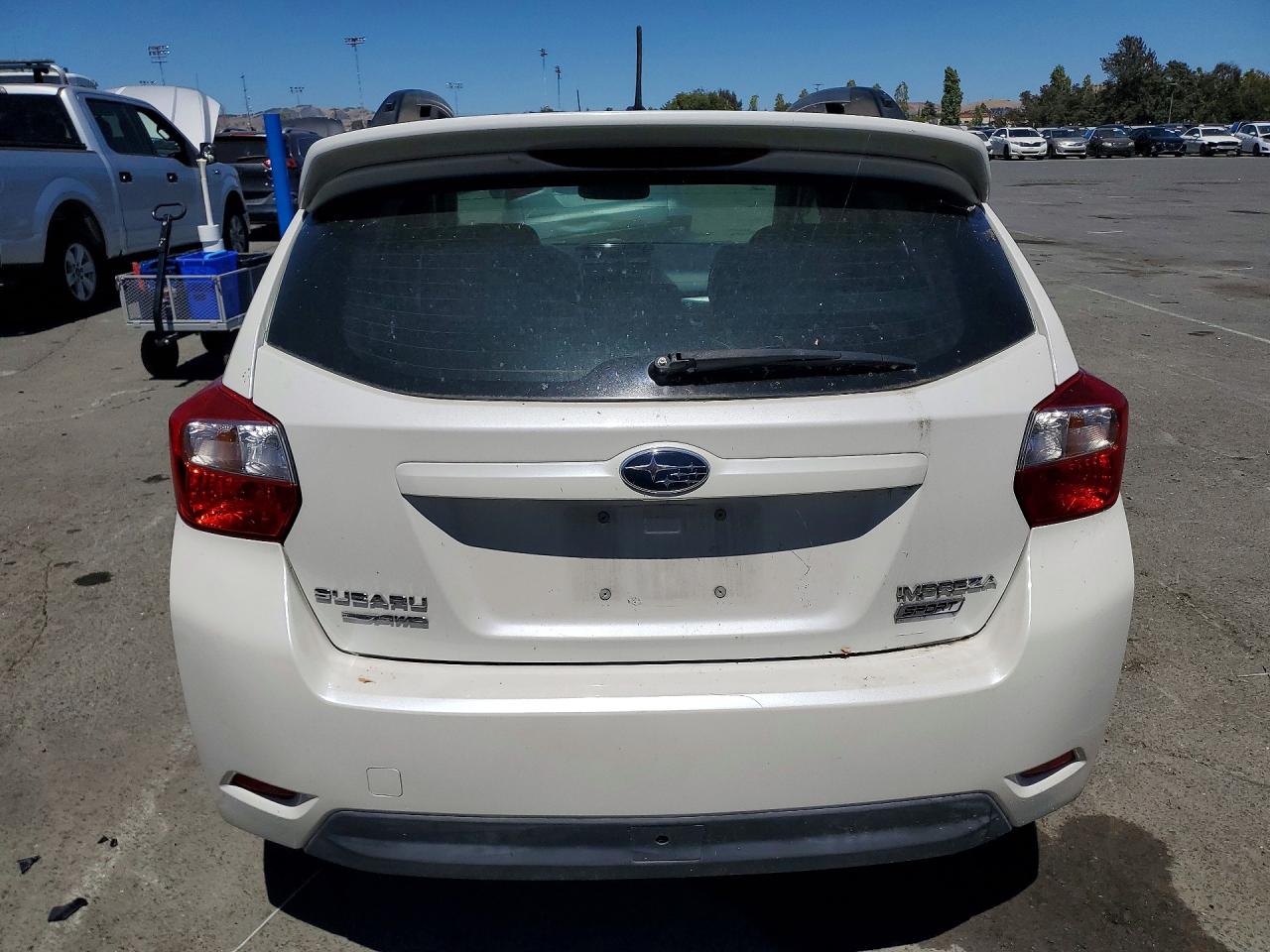 2013 Subaru Impreza Sport Limited White vin: JF1GPAS63DH831524
