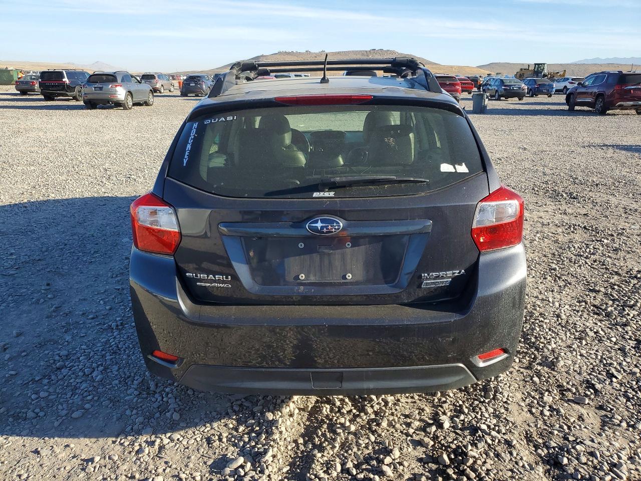 2014 Subaru Impreza Sport Limited Black vin: JF1GPAS63E8244144