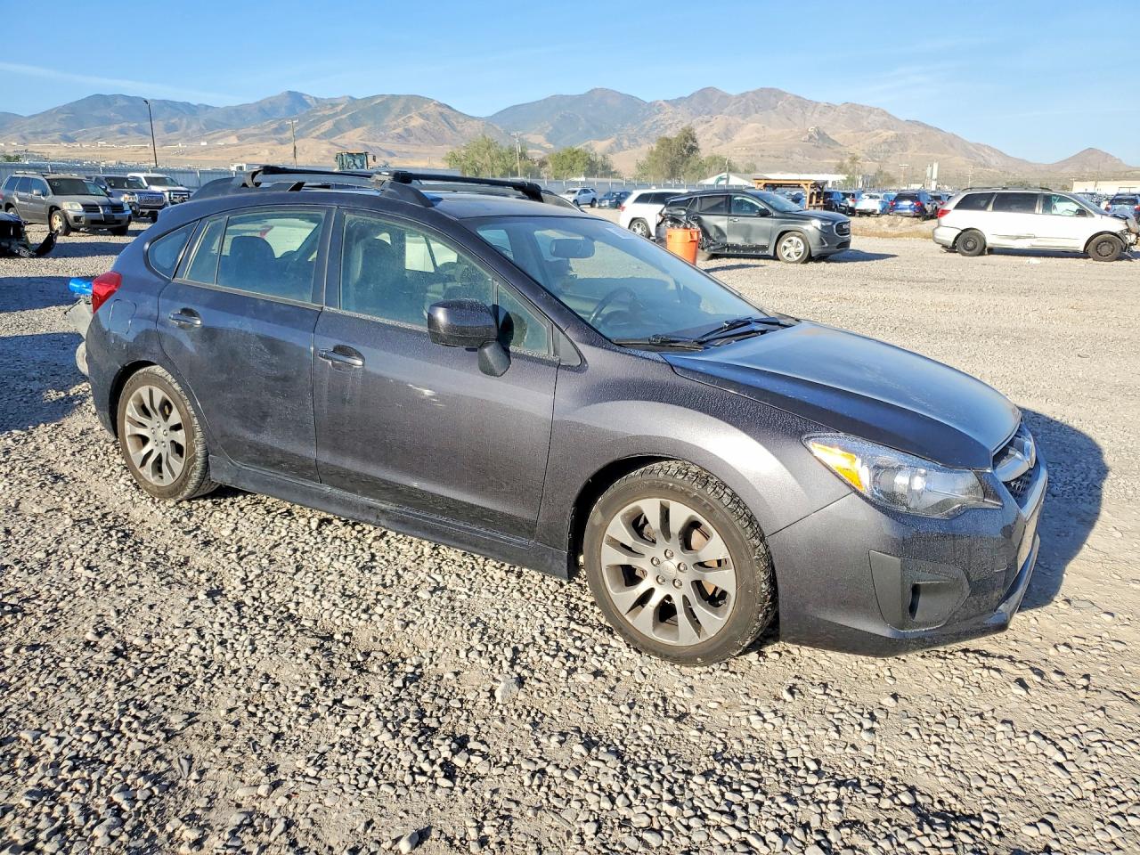 2014 Subaru Impreza Sport Limited Black vin: JF1GPAS63E8244144