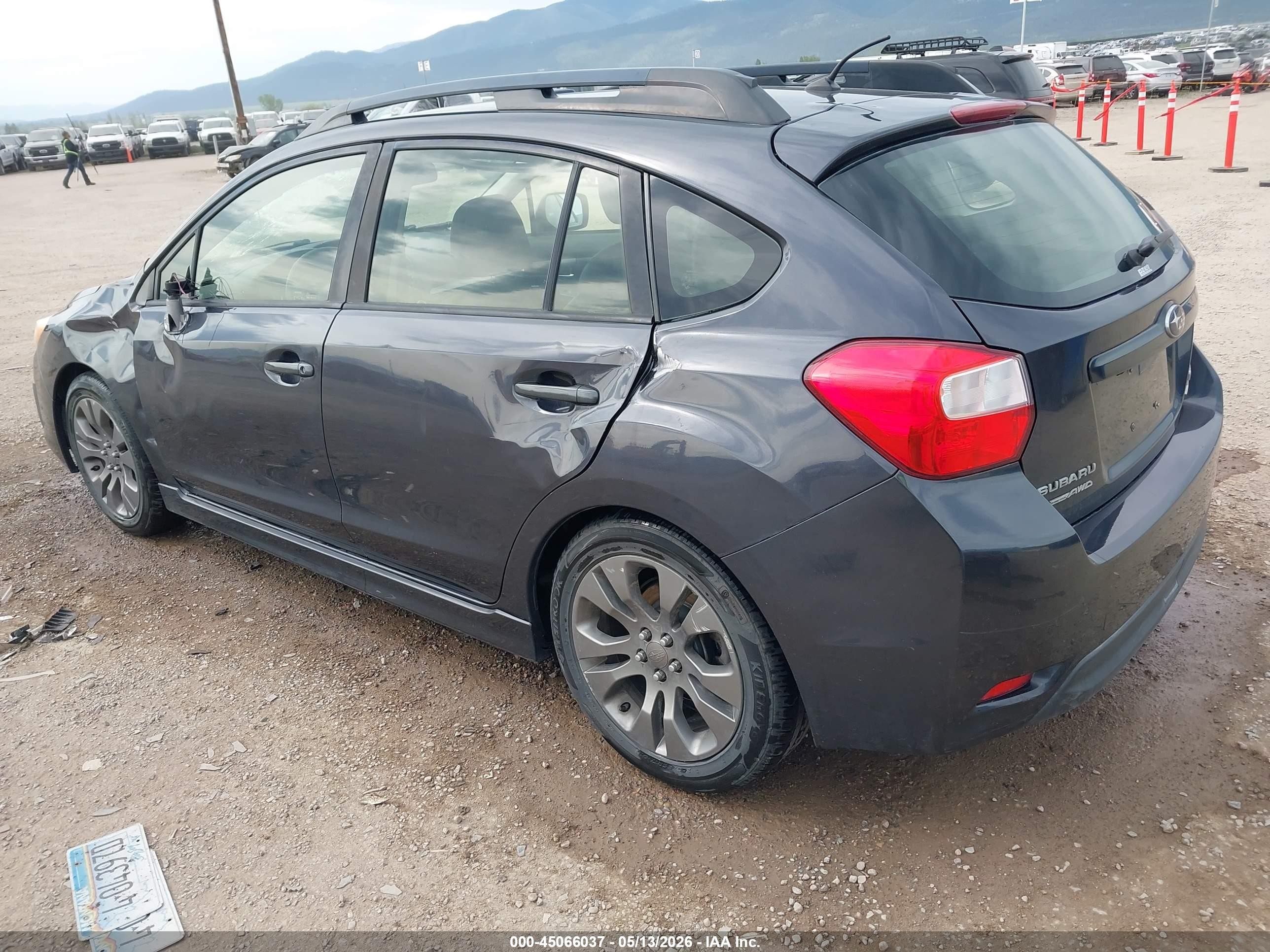 2014 Subaru Impreza 2.0i Sport Limited Black vin: JF1GPAS63E8276415