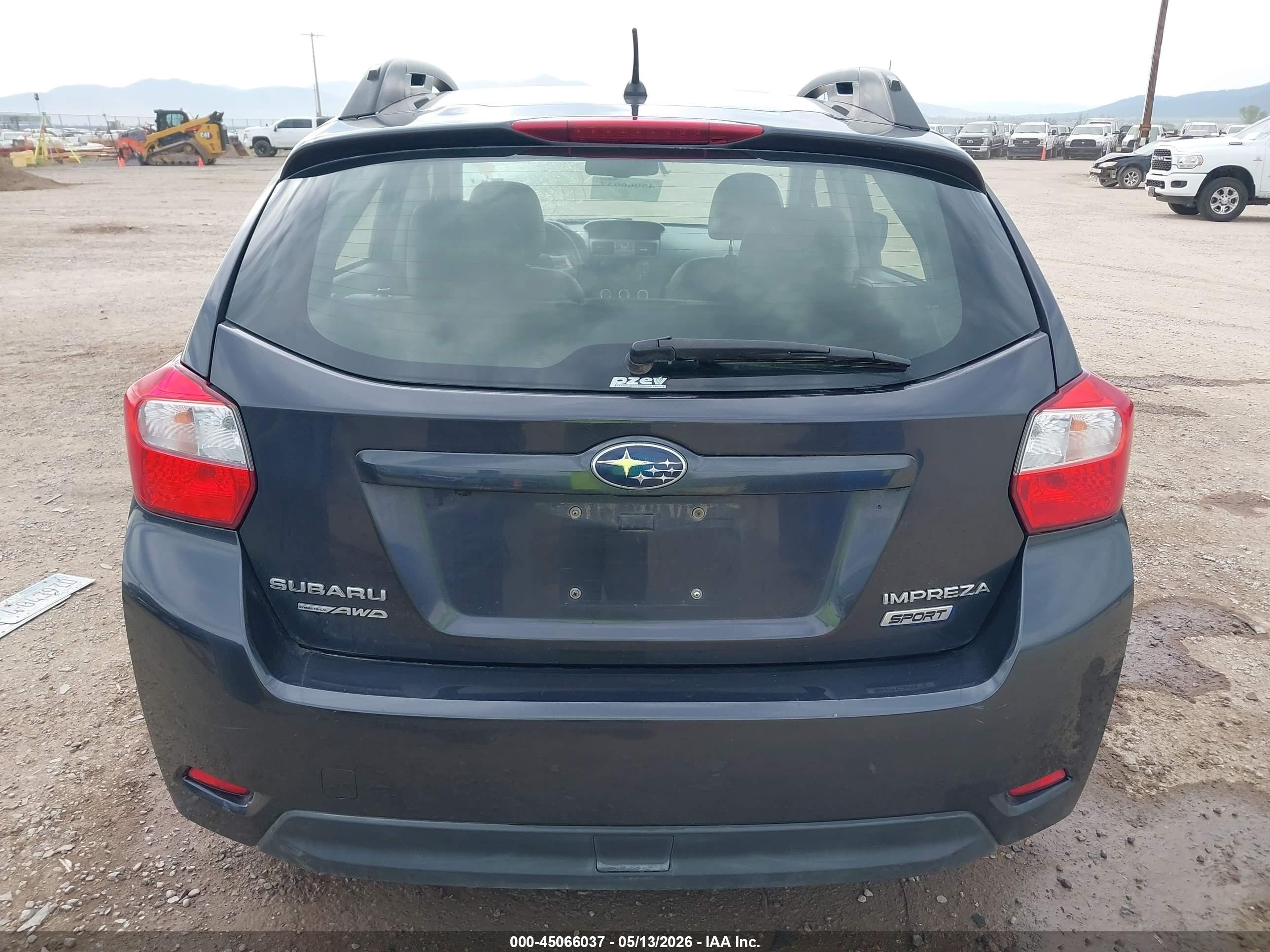 2014 Subaru Impreza 2.0i Sport Limited Black vin: JF1GPAS63E8276415
