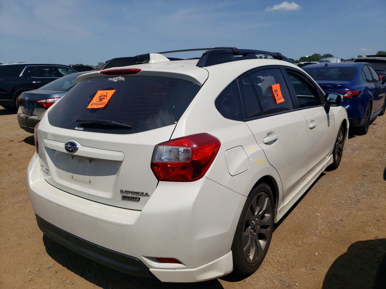 2016 Subaru Impreza Sport White vin: JF1GPAS63G8229808