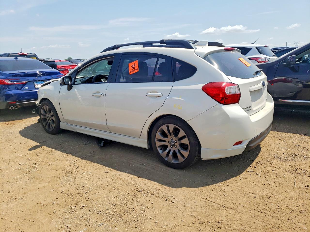 2016 Subaru Impreza Sport White vin: JF1GPAS63G8229808