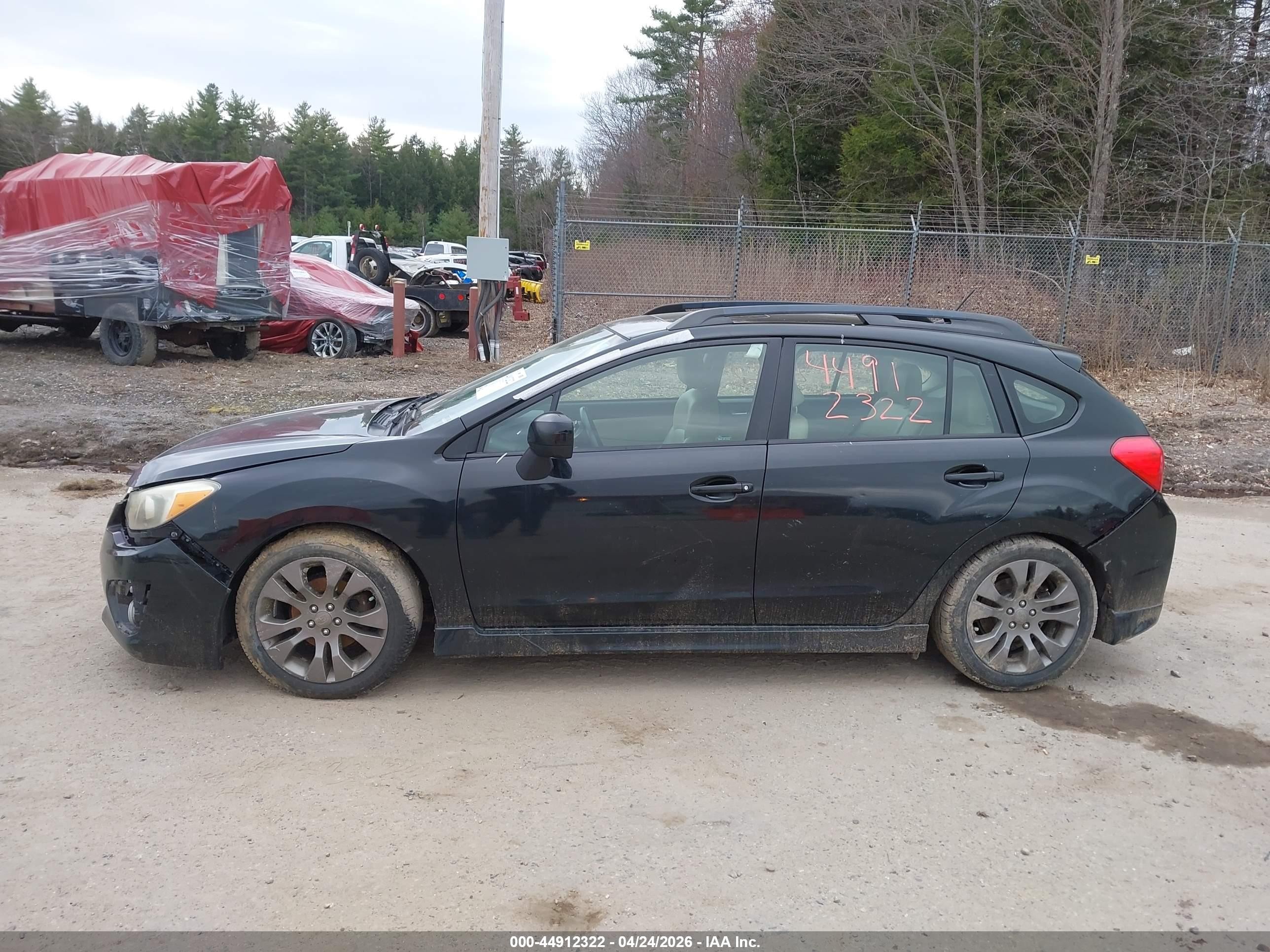 2012 Subaru Impreza 2.0i Sport Limited Black vin: JF1GPAS64CH205494