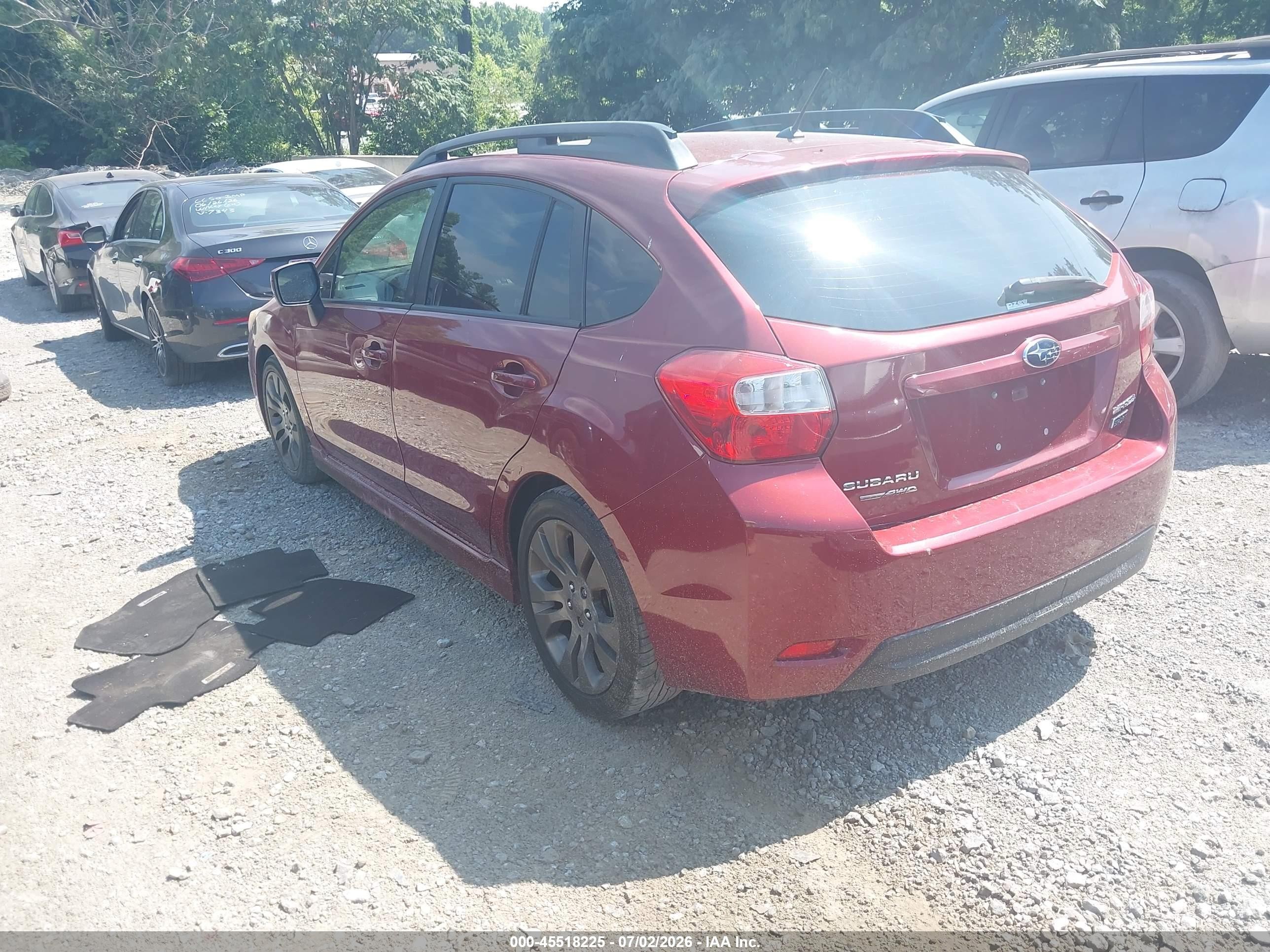 2013 Subaru Impreza 2.0i Sport Limited Red vin: JF1GPAS64D2879973