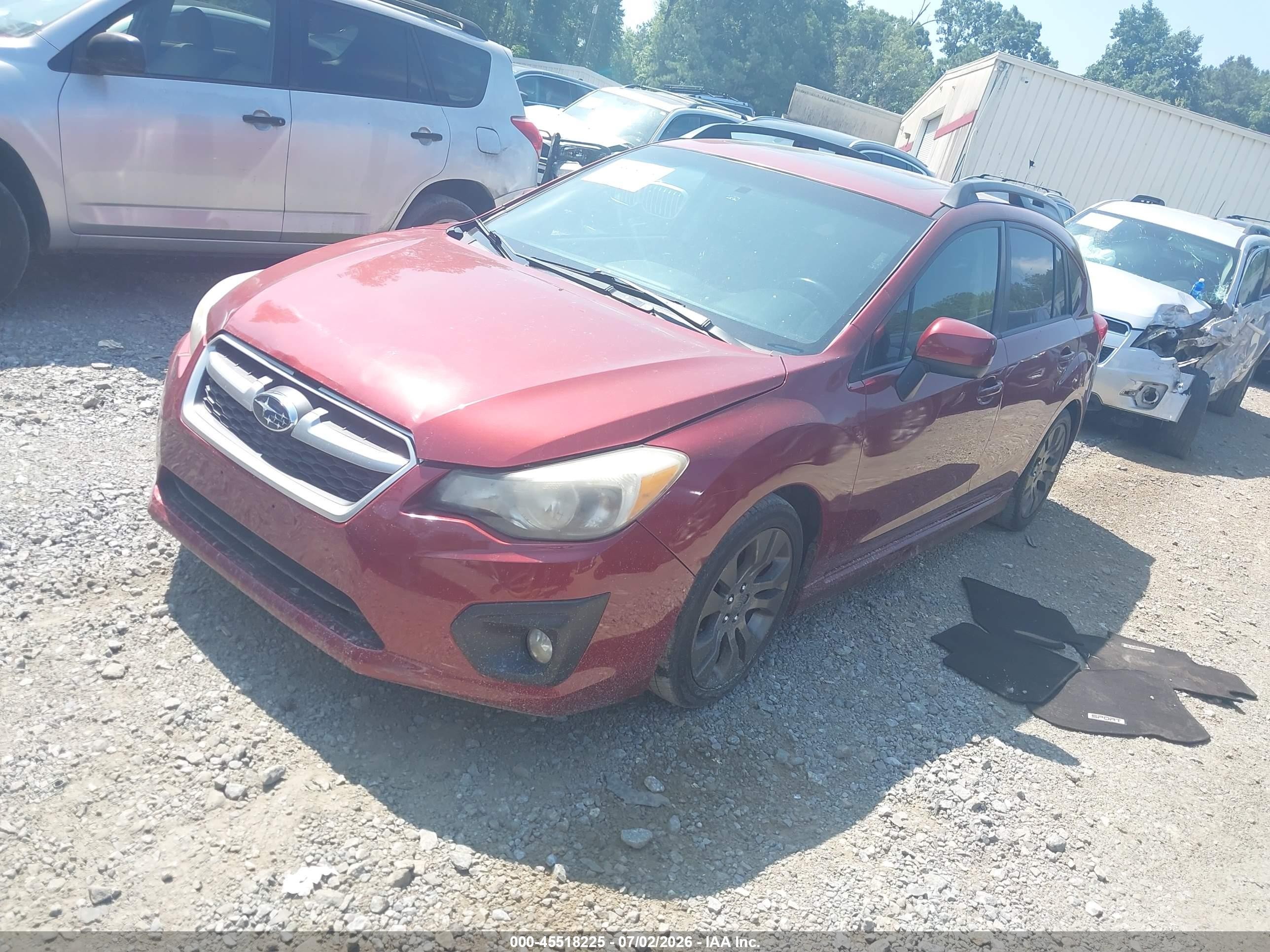 2013 Subaru Impreza 2.0i Sport Limited Red vin: JF1GPAS64D2879973