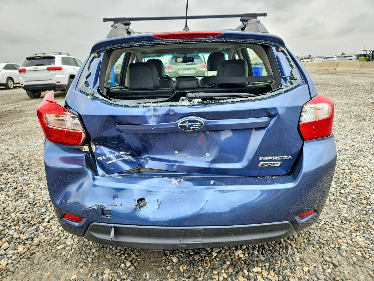 2013 Subaru Impreza Sport Limited Синий vin: JF1GPAS64DH859588