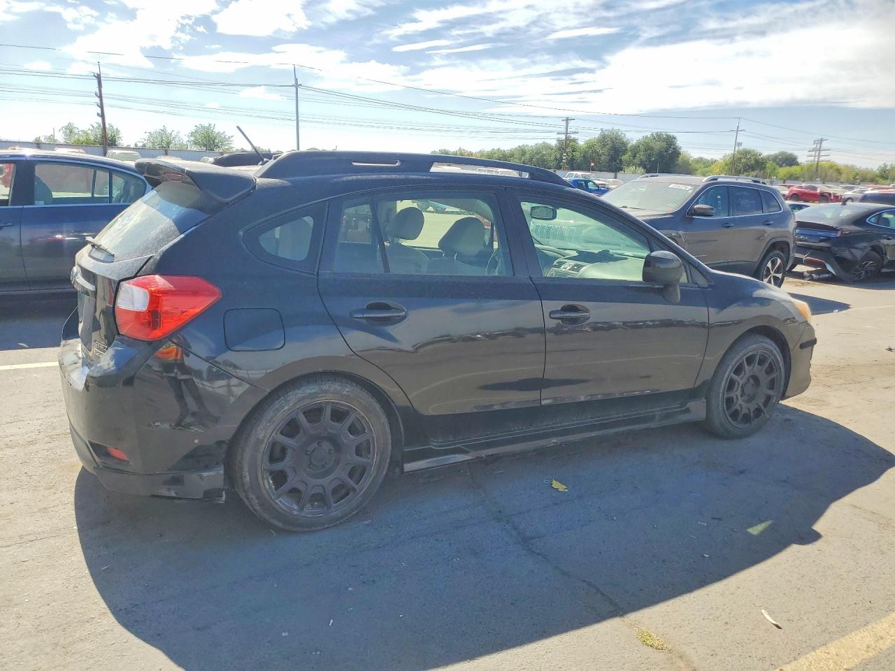 2012 Subaru Impreza Sport Limited Black vin: JF1GPAS65CH232025